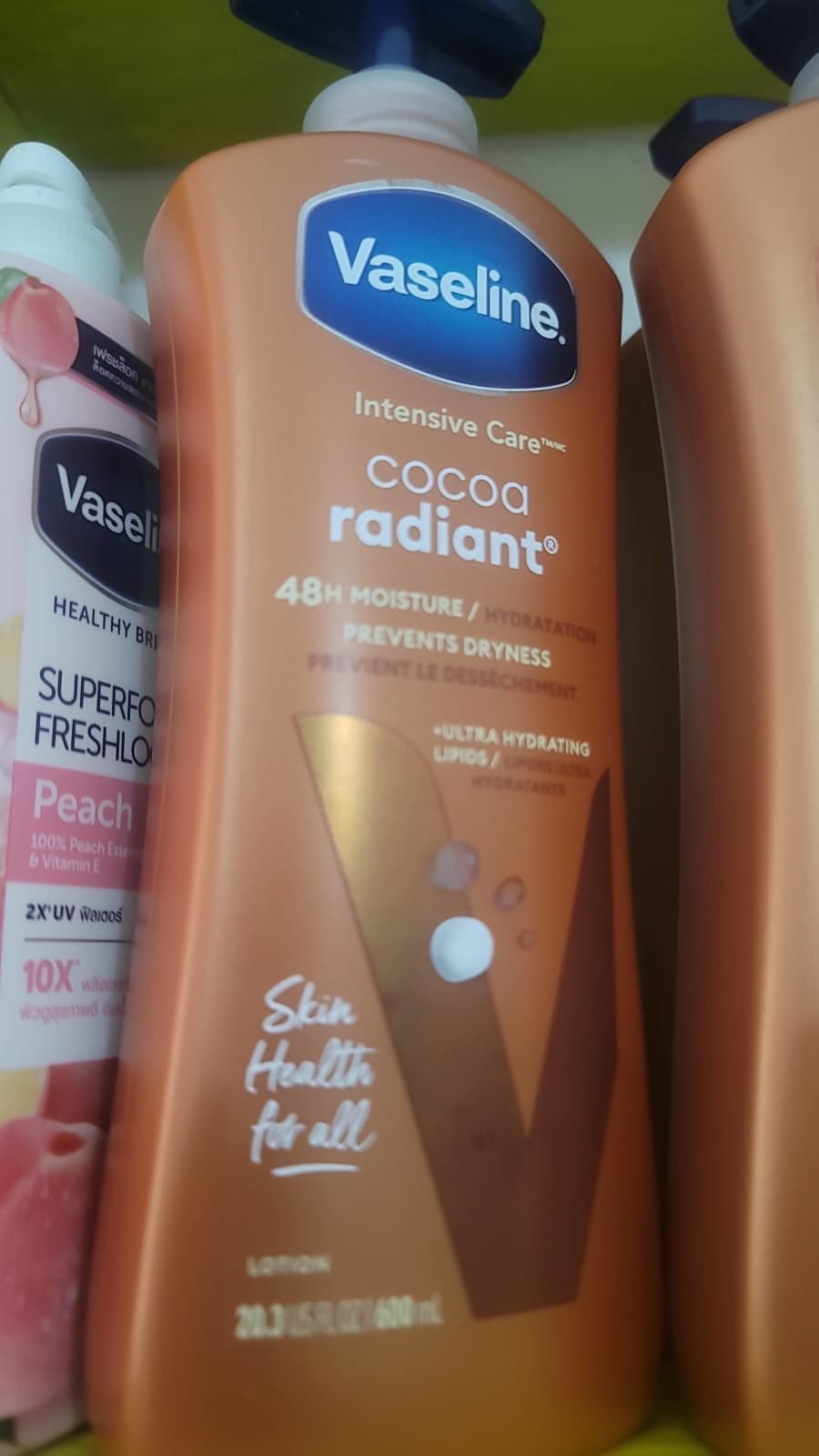 Lait Vaseline cocoa Radiant V Grand