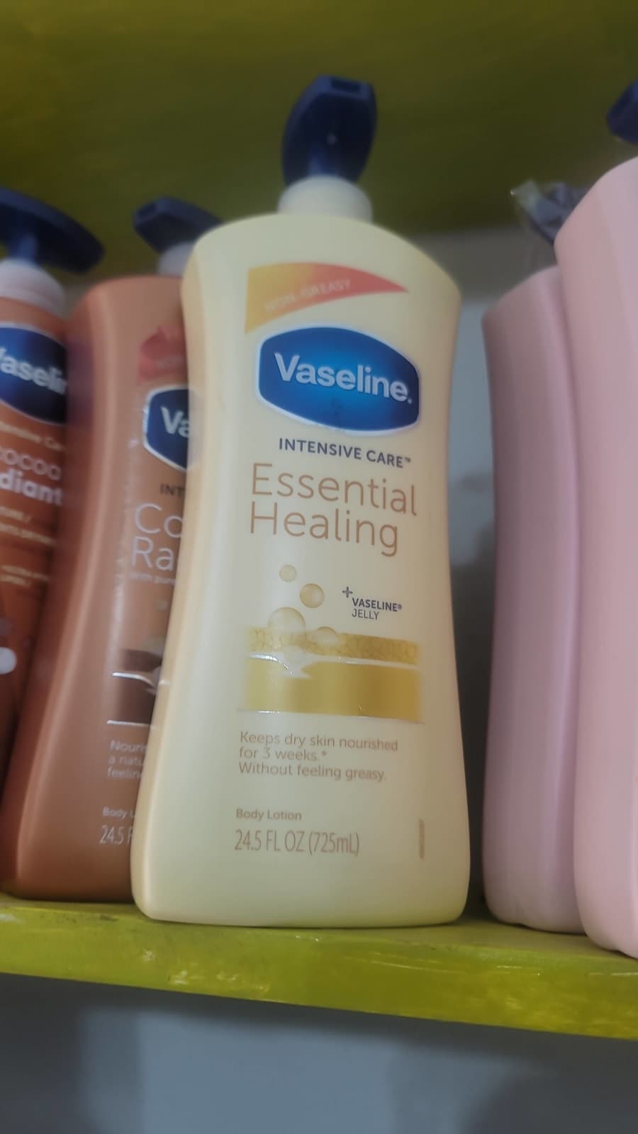 Lait vaseline jaune grand
