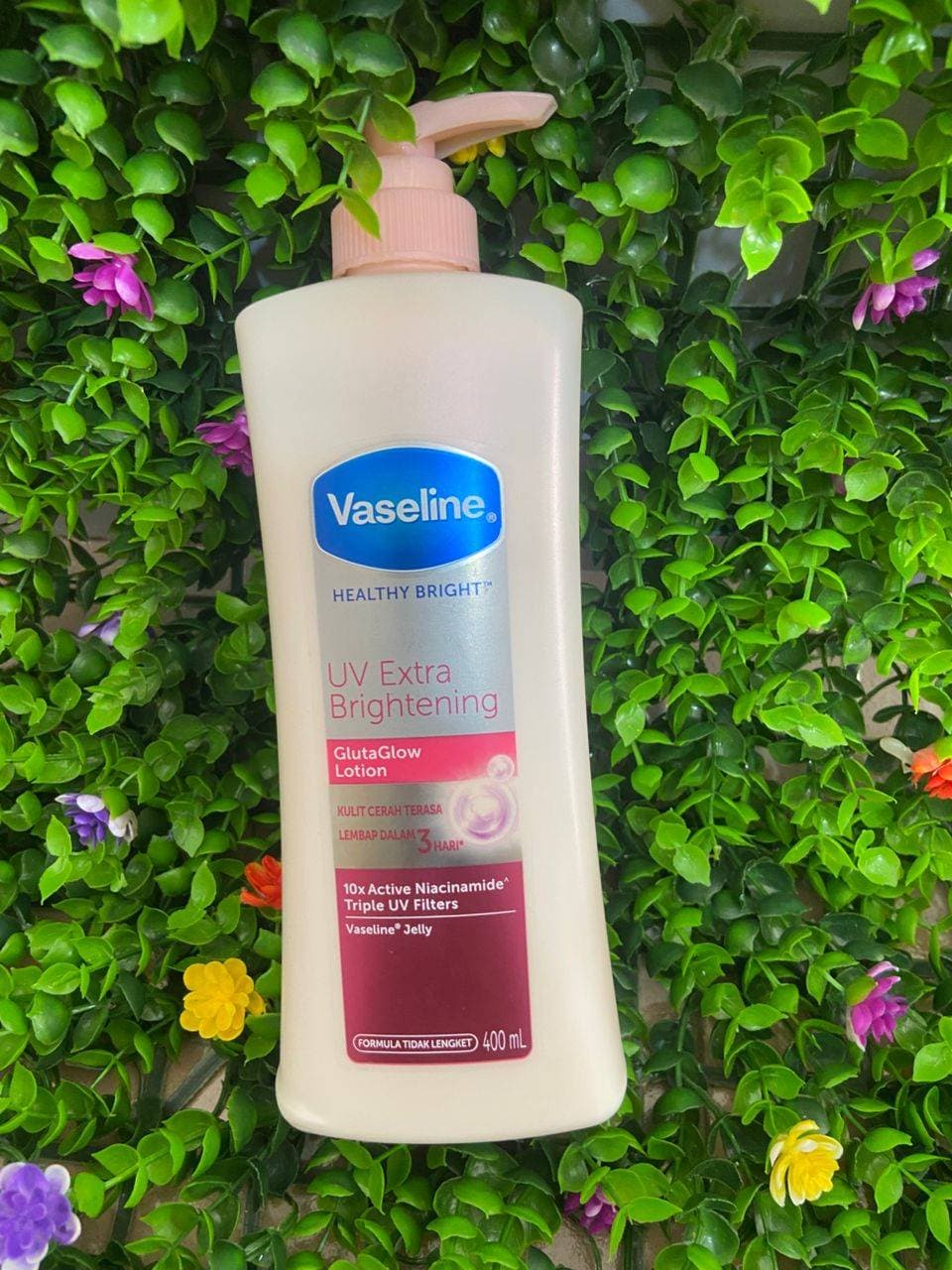 Lait Vaseline niacinamide Moyen