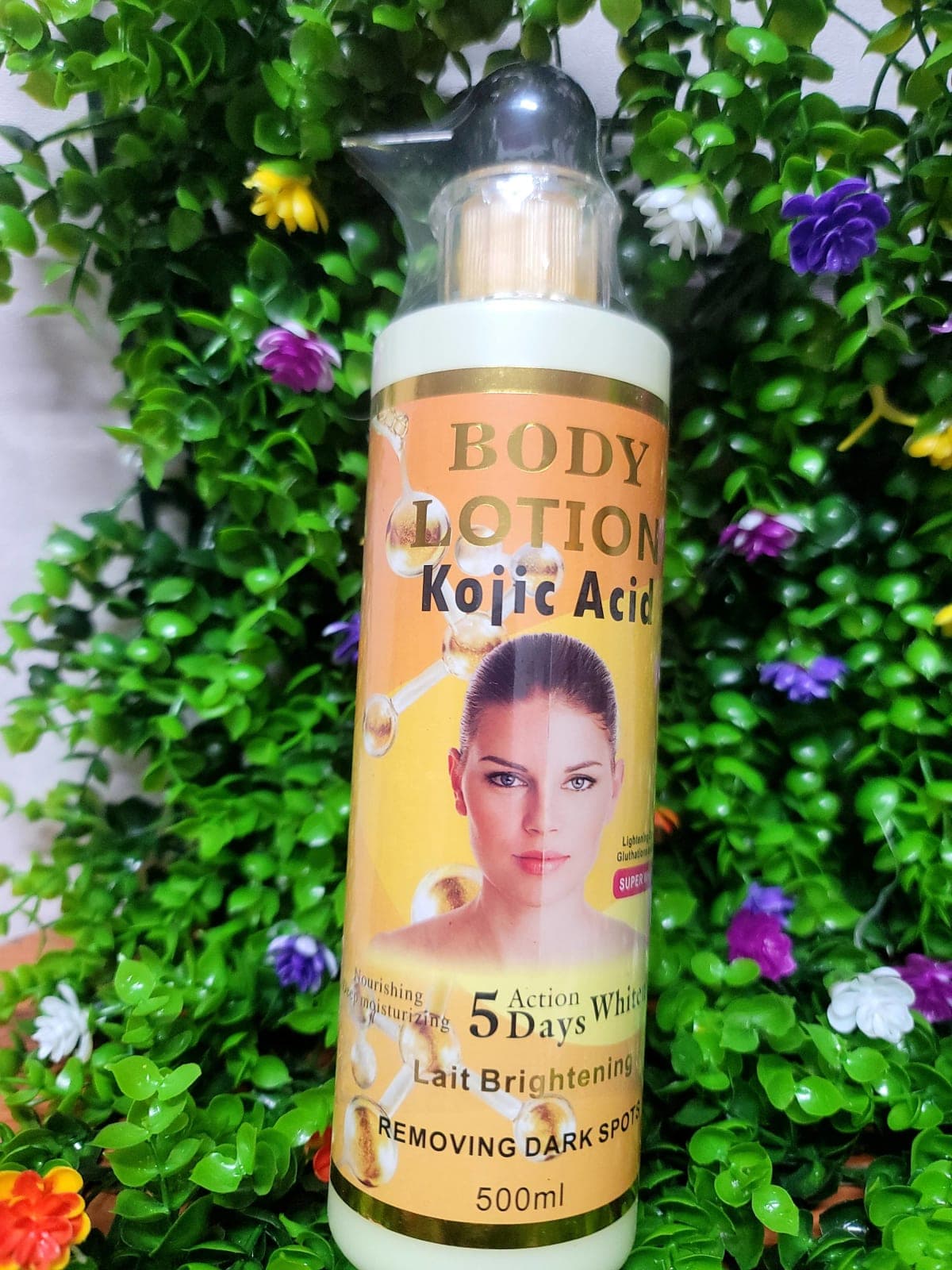 Lait body lotion kojic