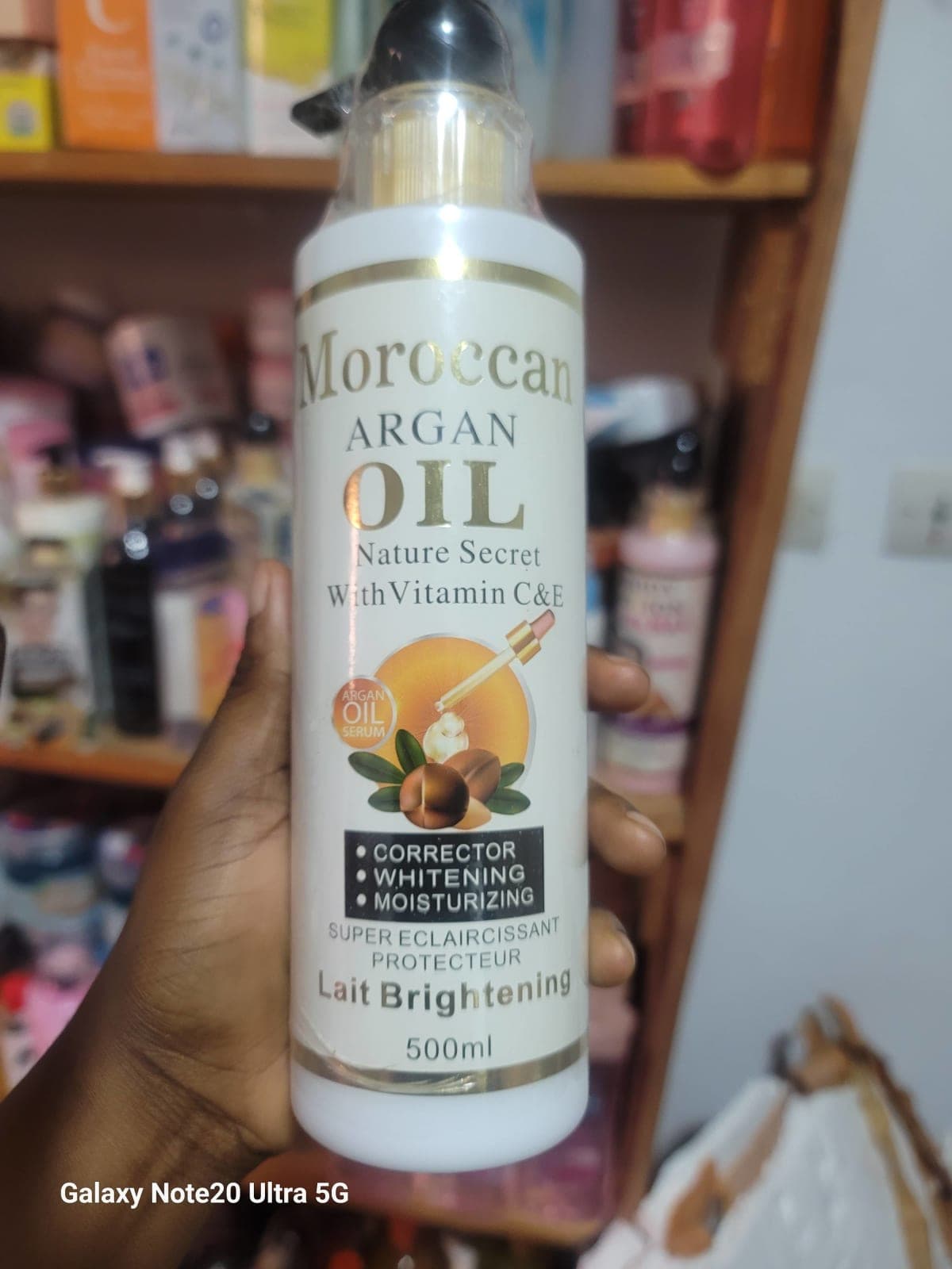 Lait body lotion argan — vue 1