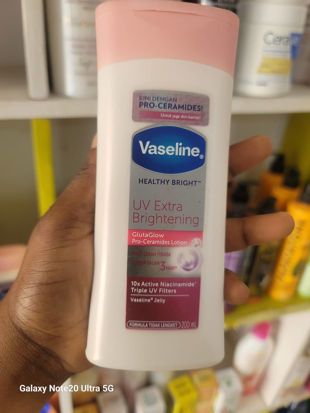 Lait Vaseline niacinamide 200ml
