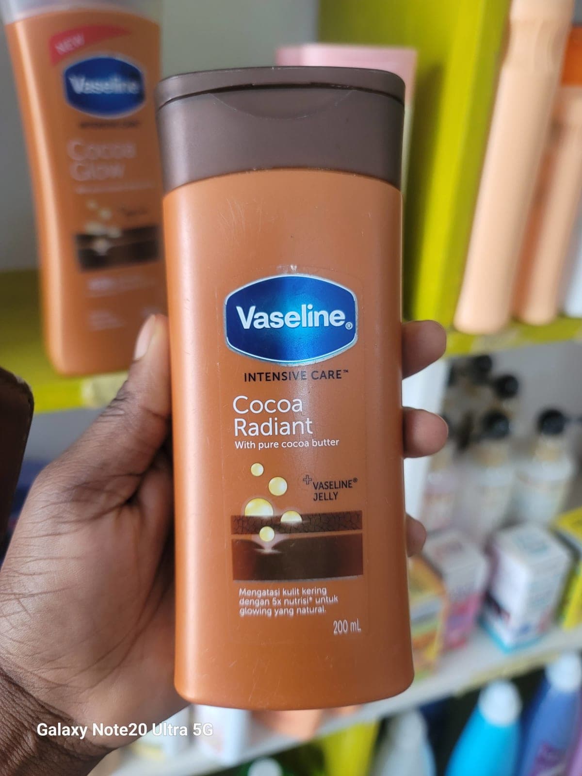 Lait vaseline Cocoradiant  200ml