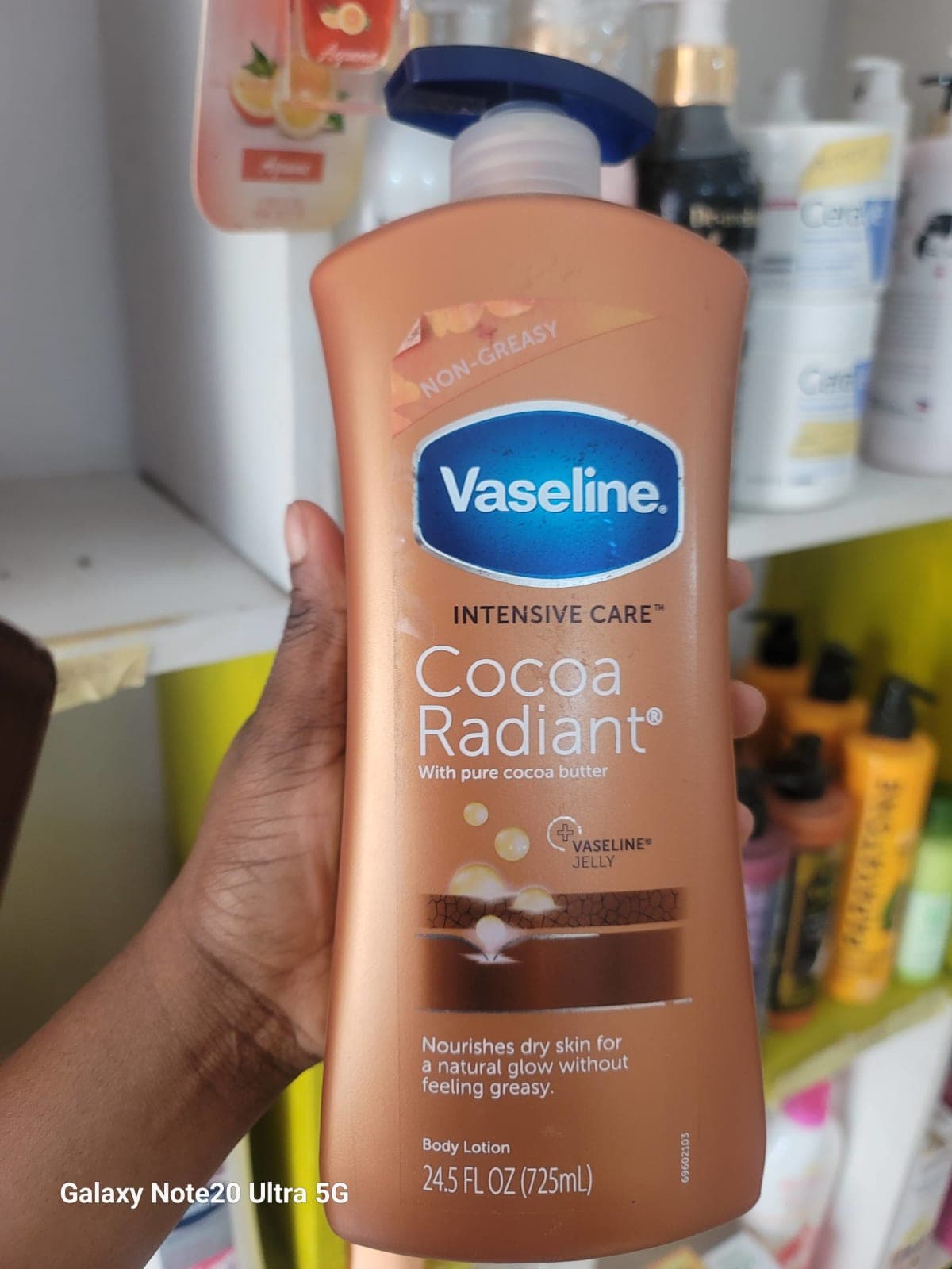 Lait Vaseline cocoa Radiant Grand