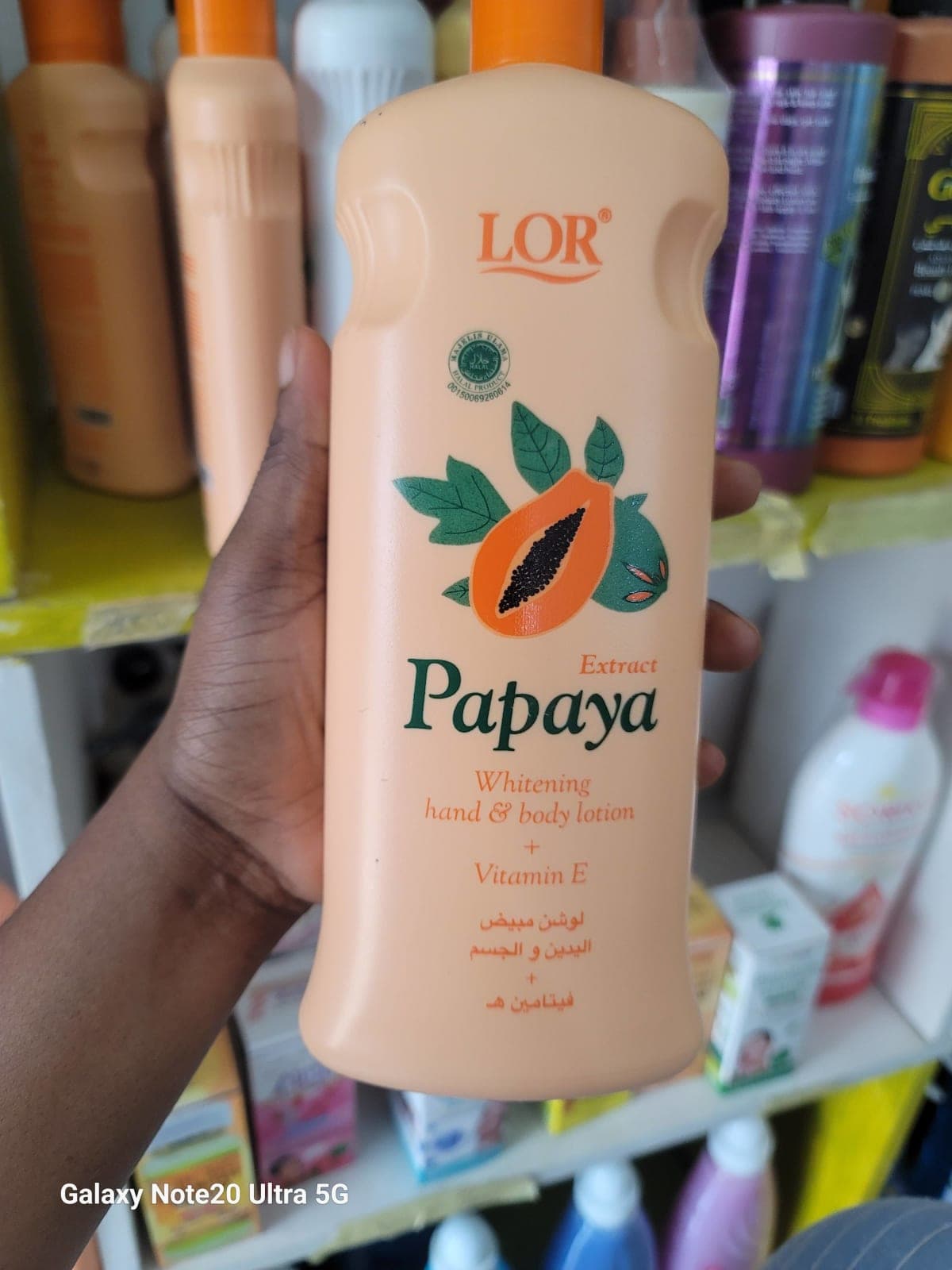Lait éclaircissant LOR papaya