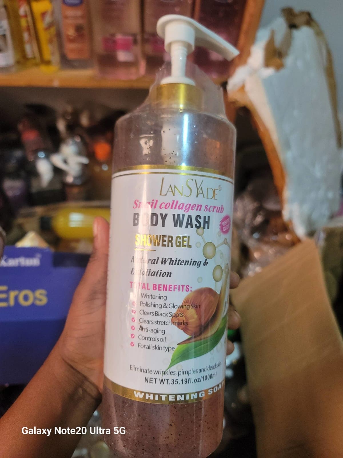 Gel Douche Lansayde Snail