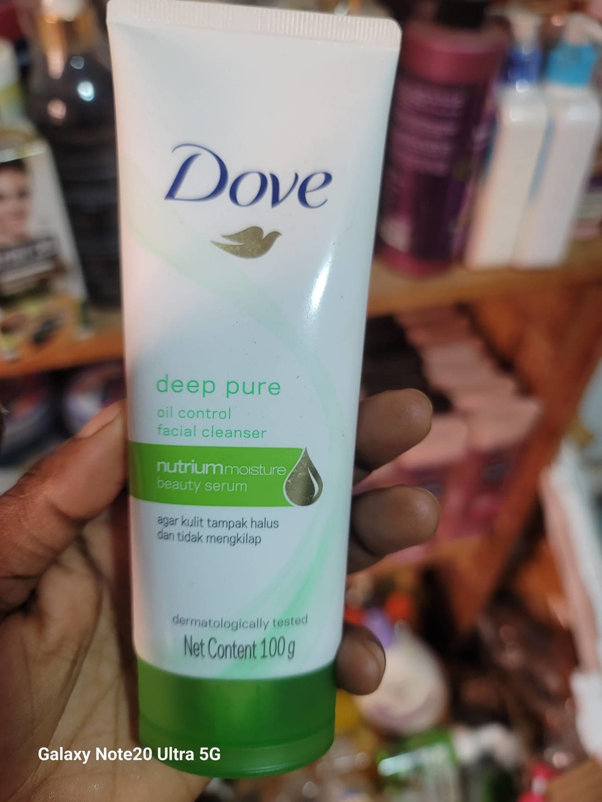 Gel nettoyant Dove Peau grasse