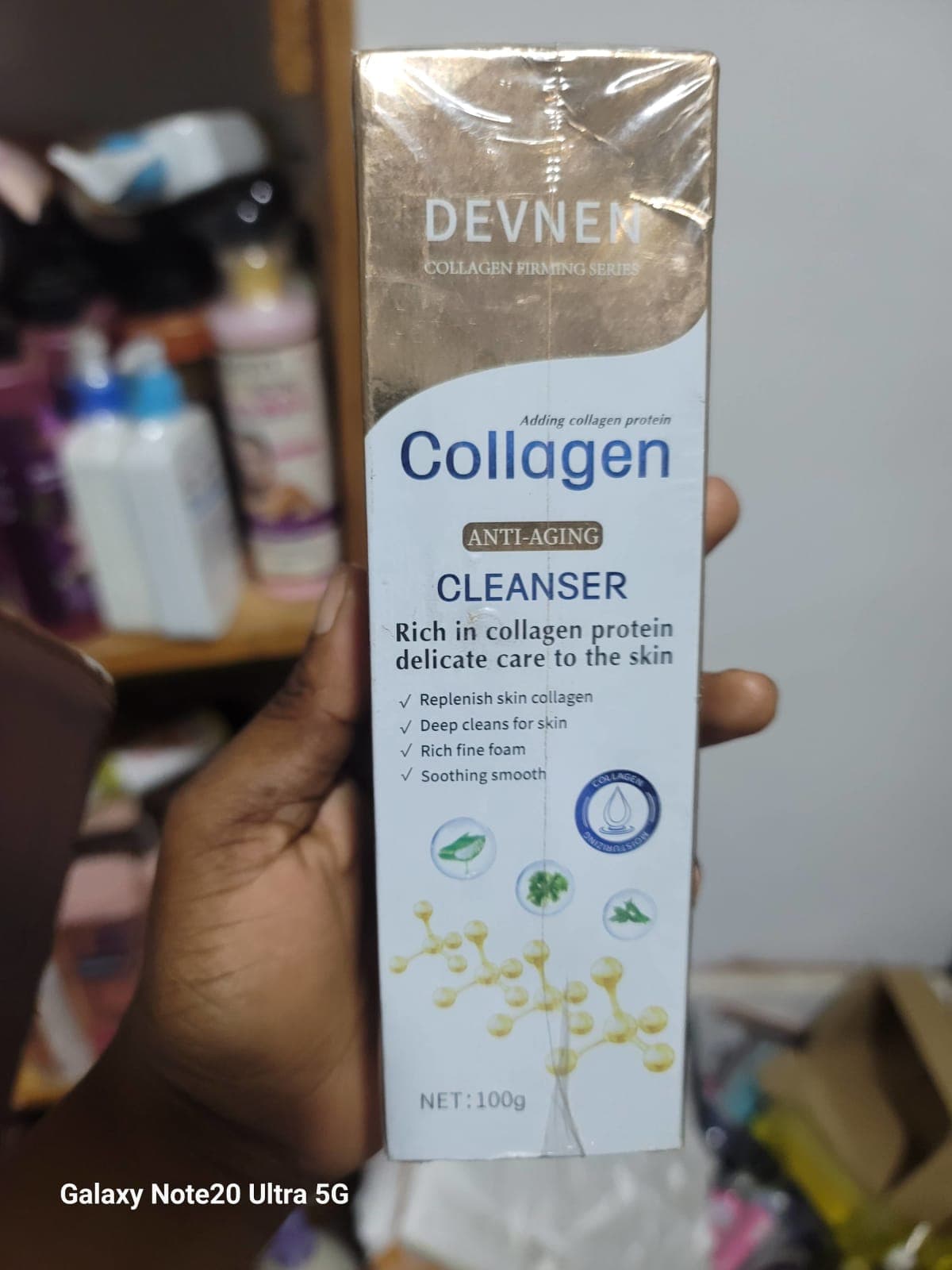 Gel nettoyant visage Collagen