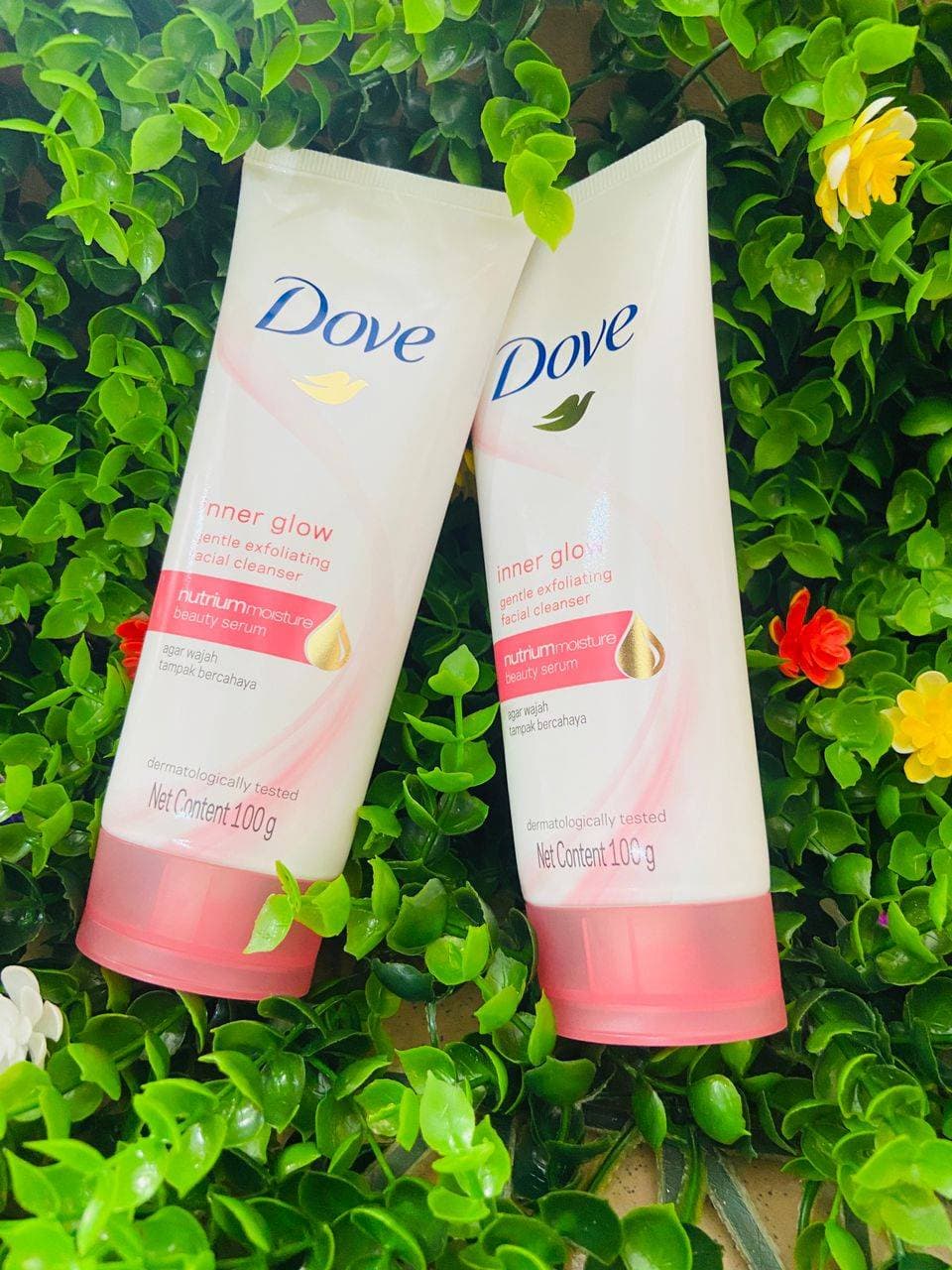 Gel nettoyant  visage Dove glow