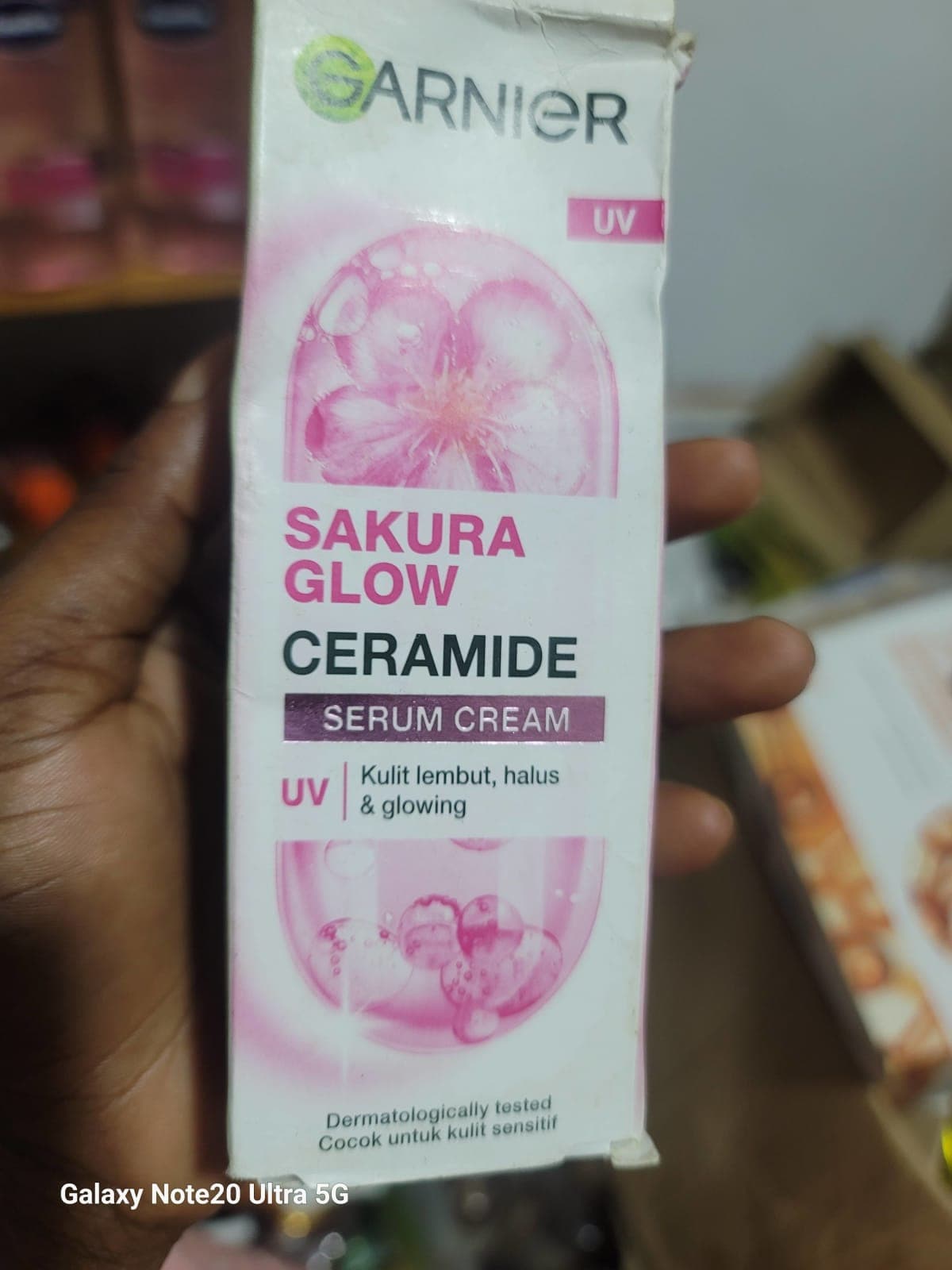 Creme sérum Garnier à base de céramique