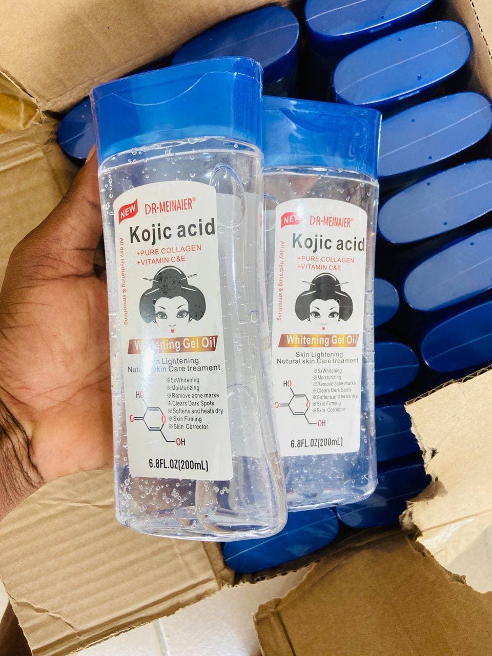 Huile gel kojic acide