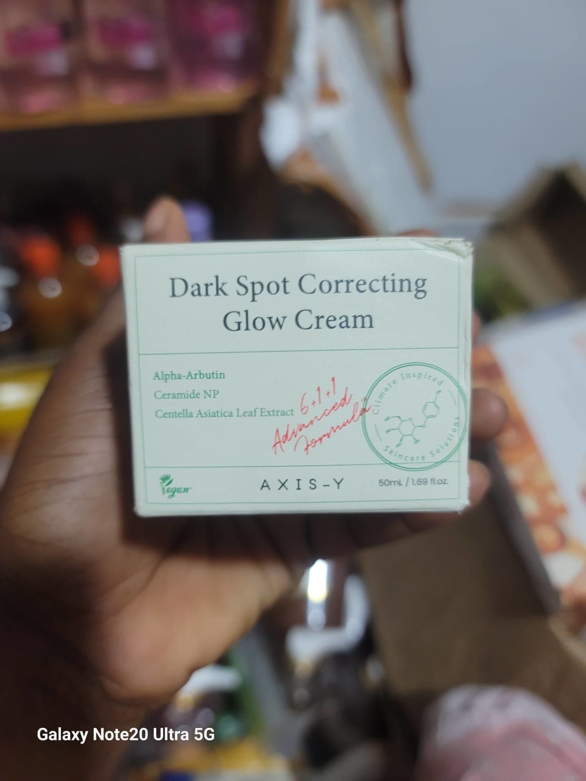 Creme visage coréenne AXIS-Y — vue 1