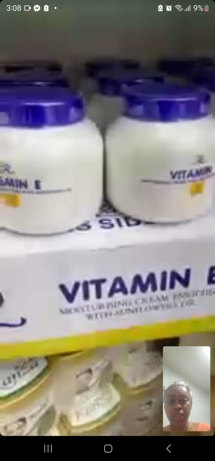 Creme de corps Vitamine E