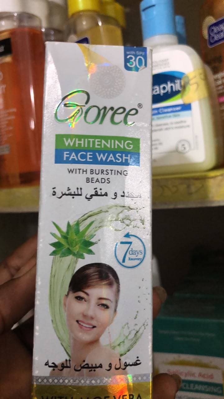 Gel nettoyant visage Goree Aloes vera