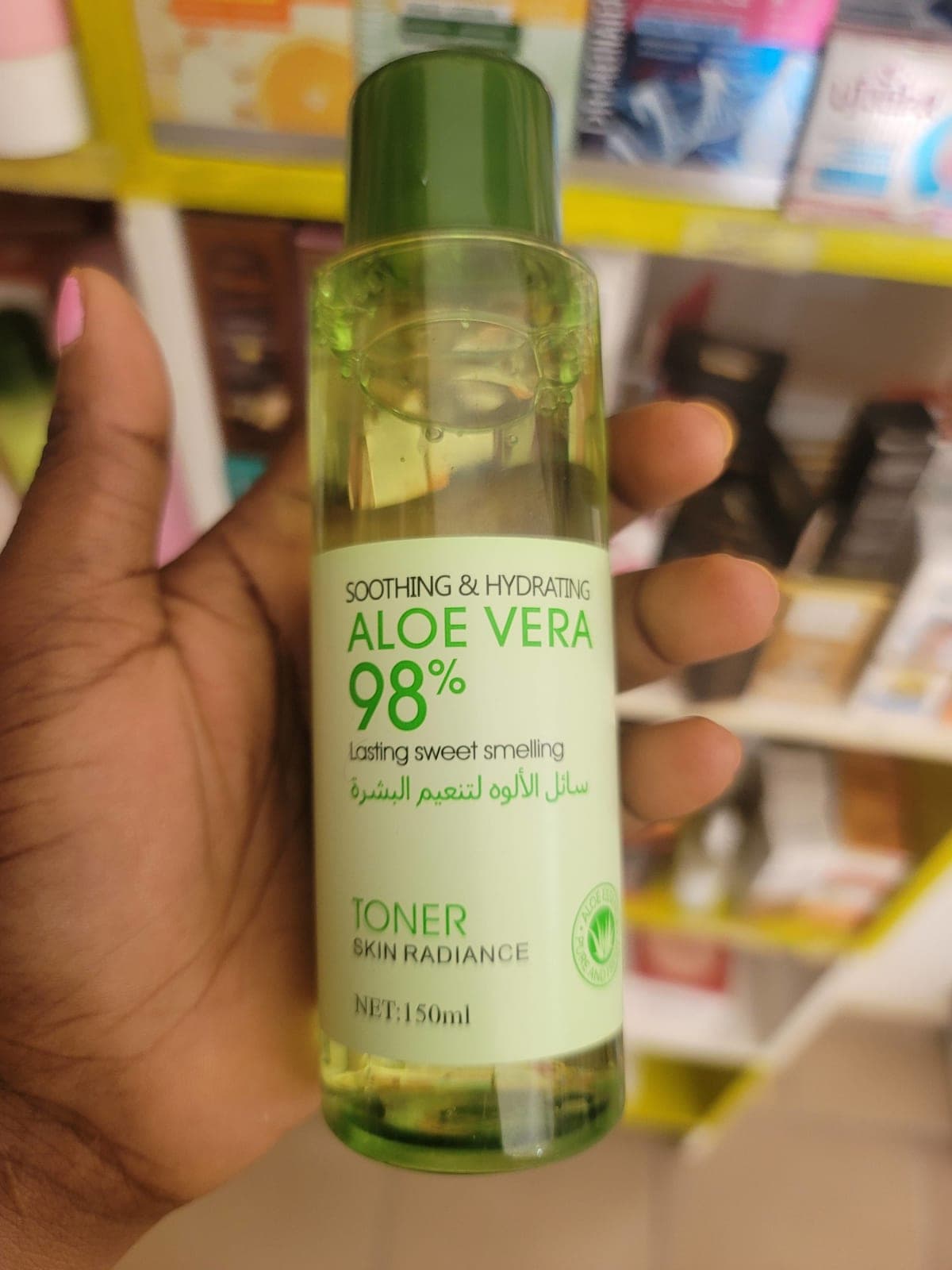 Eau tonique aloe vera