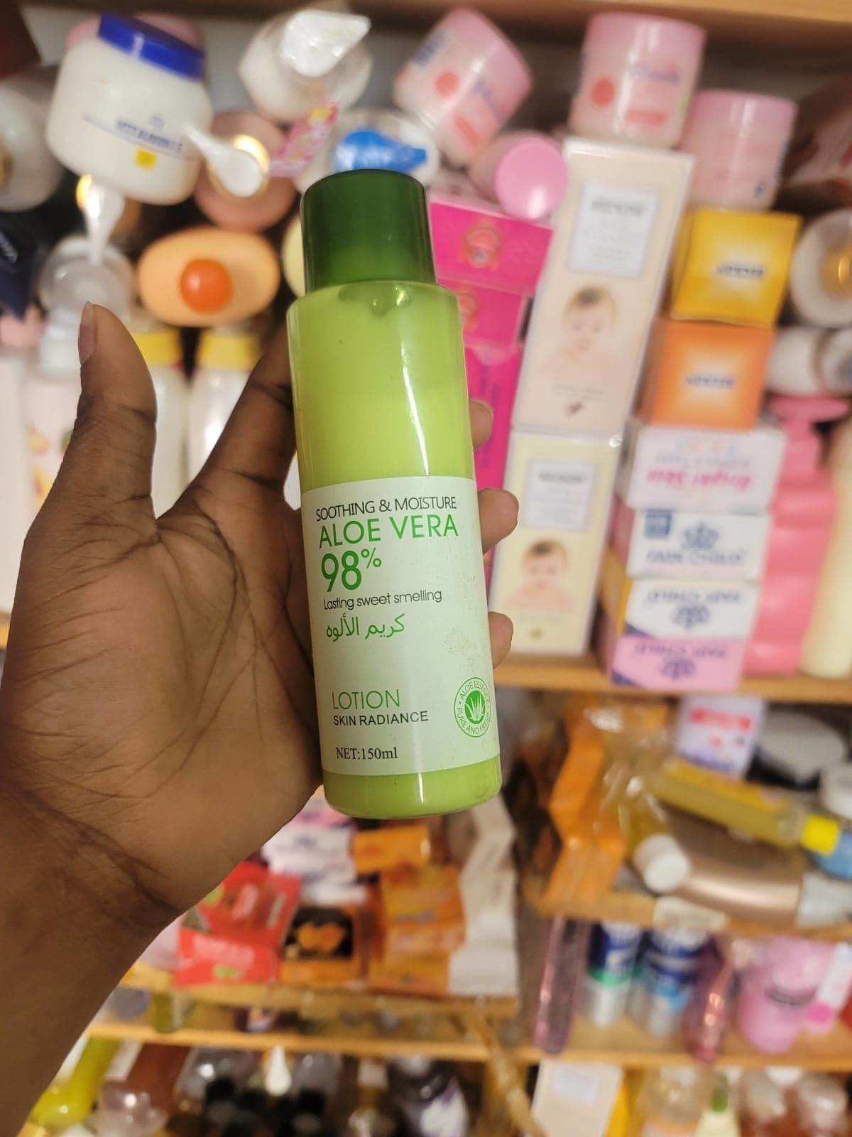 Lait corps clarifiant aloe Vera