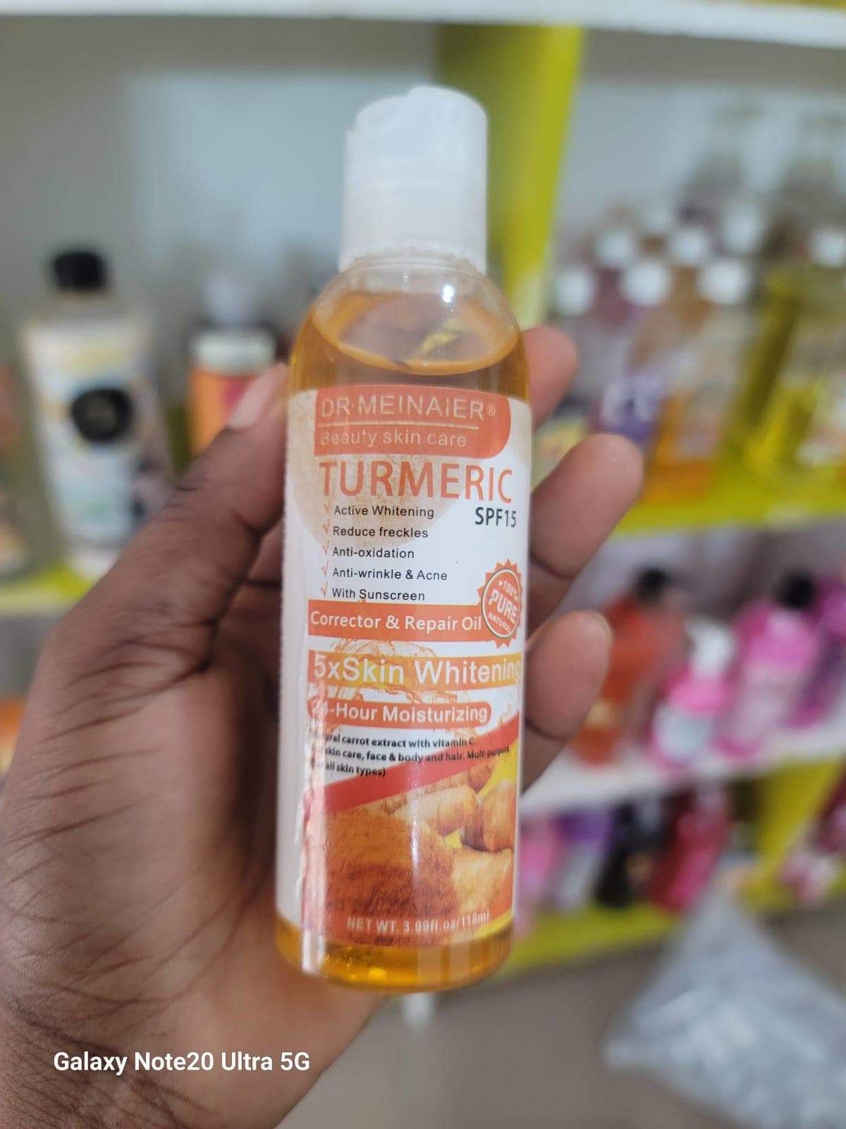 Huile Turmeric 118ml