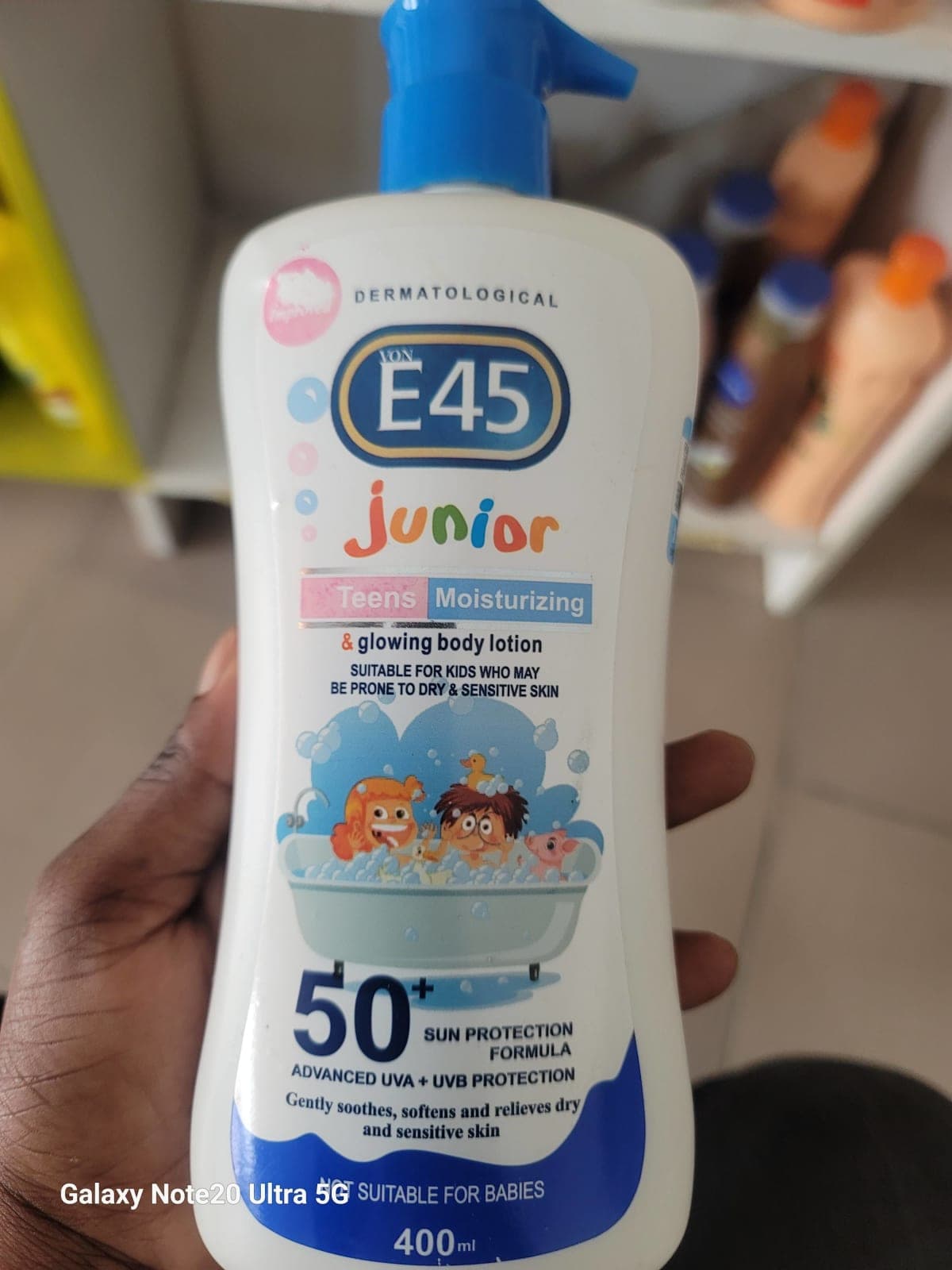 Lait E45 junior
