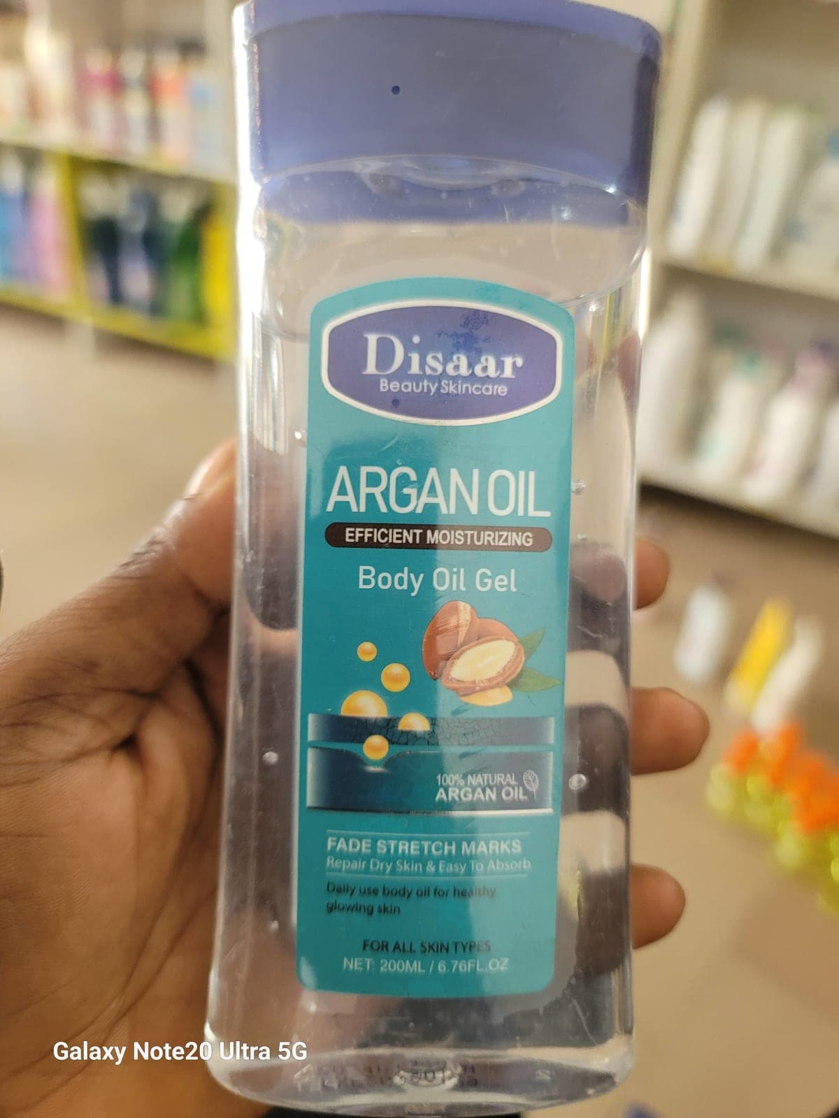 Huile Gel  Argan disaar