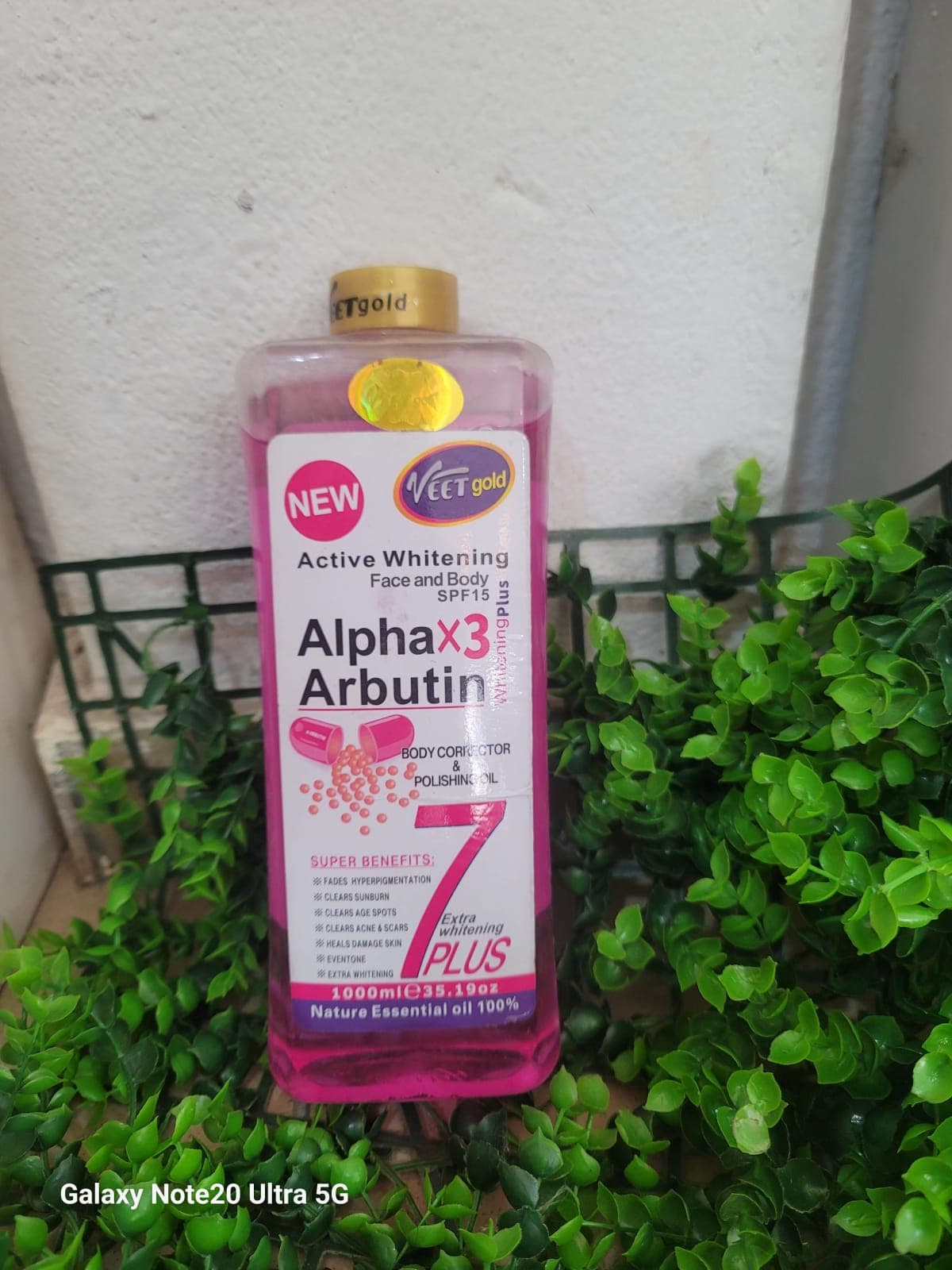 Huile alpha Arbutin 1000ml