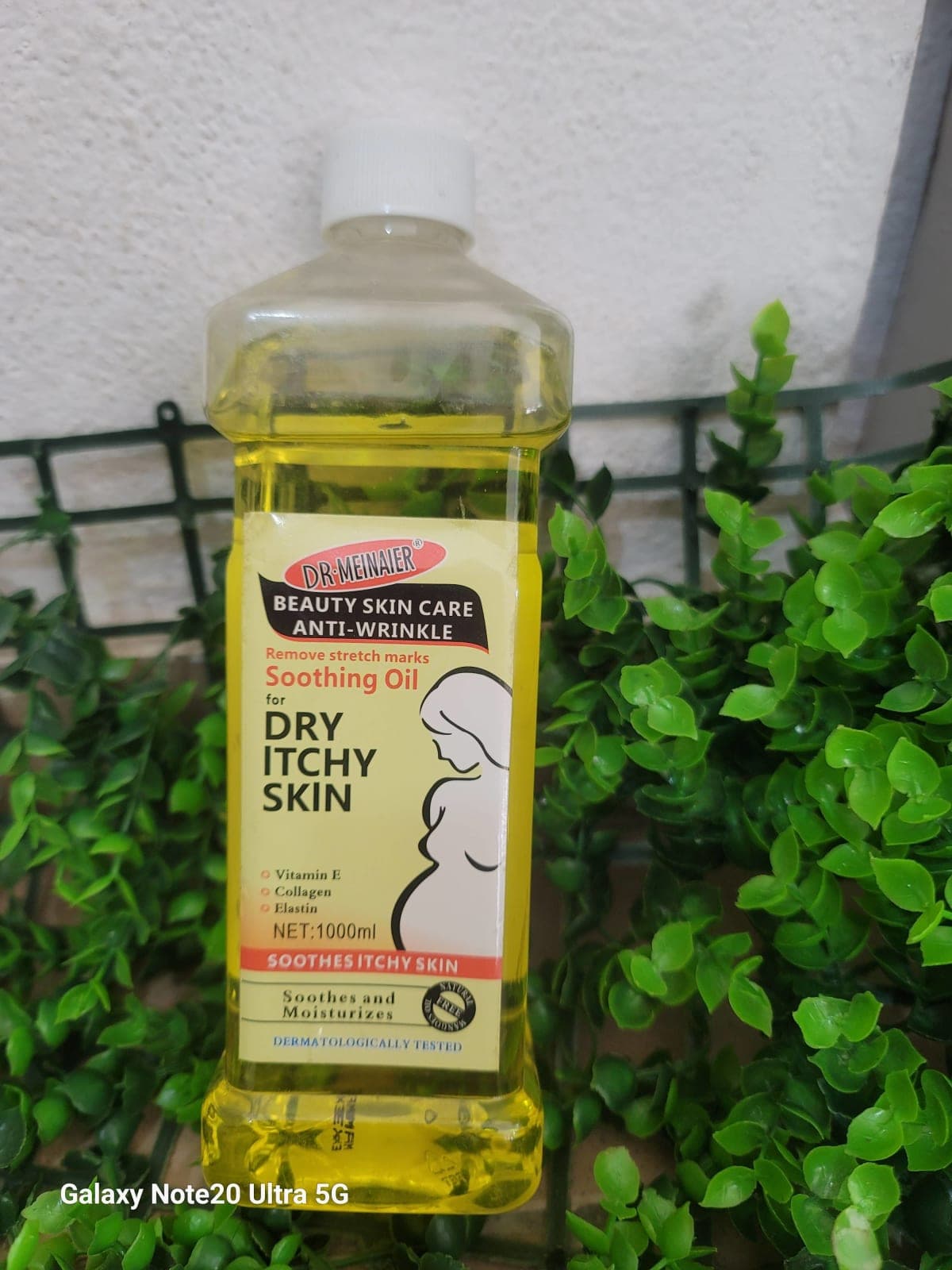 Huile stretch mark