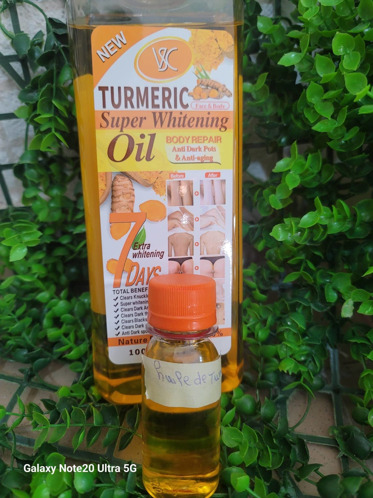 Huile de turmeric 60ml — vue 1
