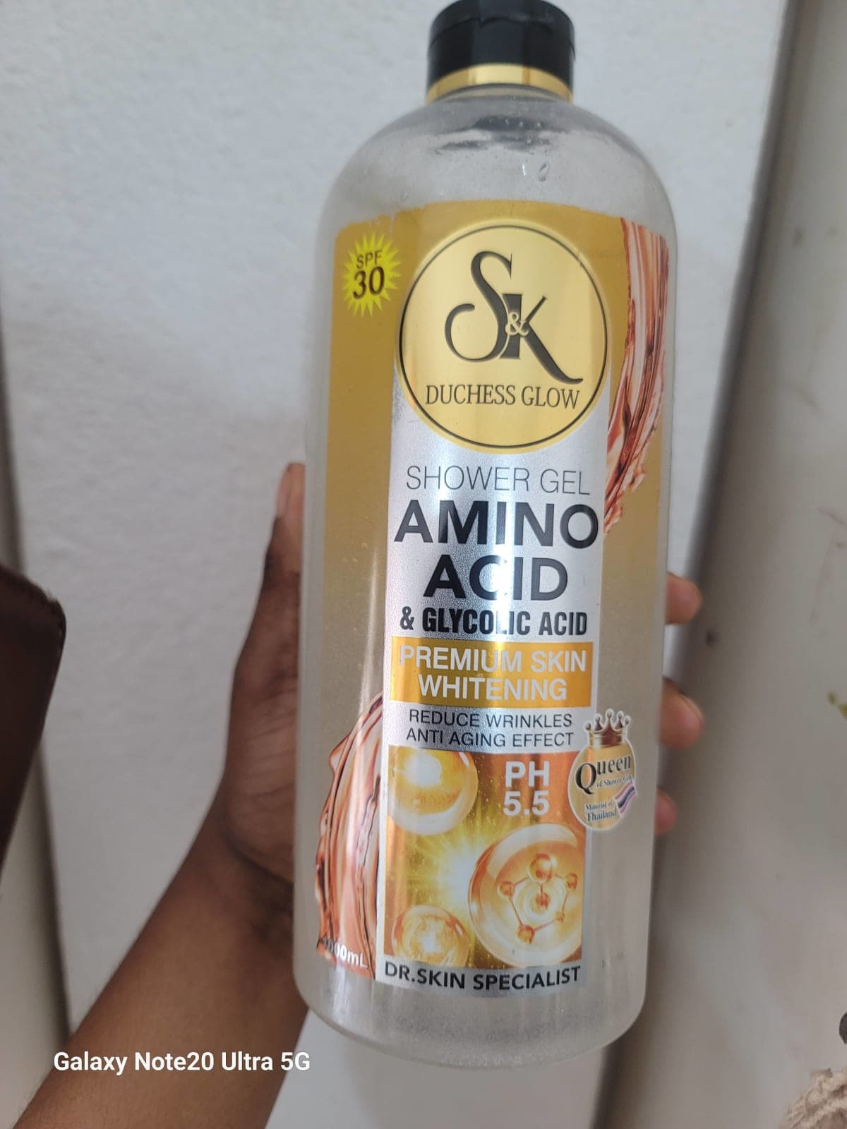 Gel douche Sk aminé acide