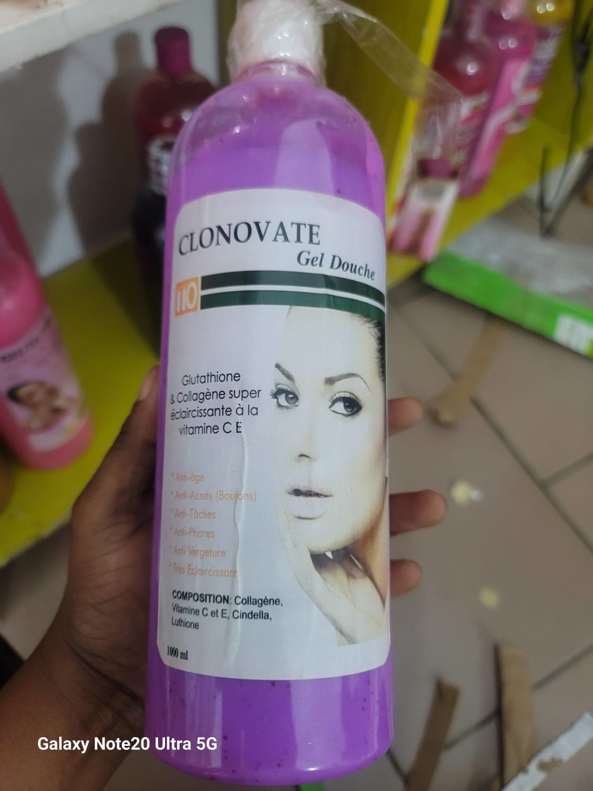 Gel clonovate