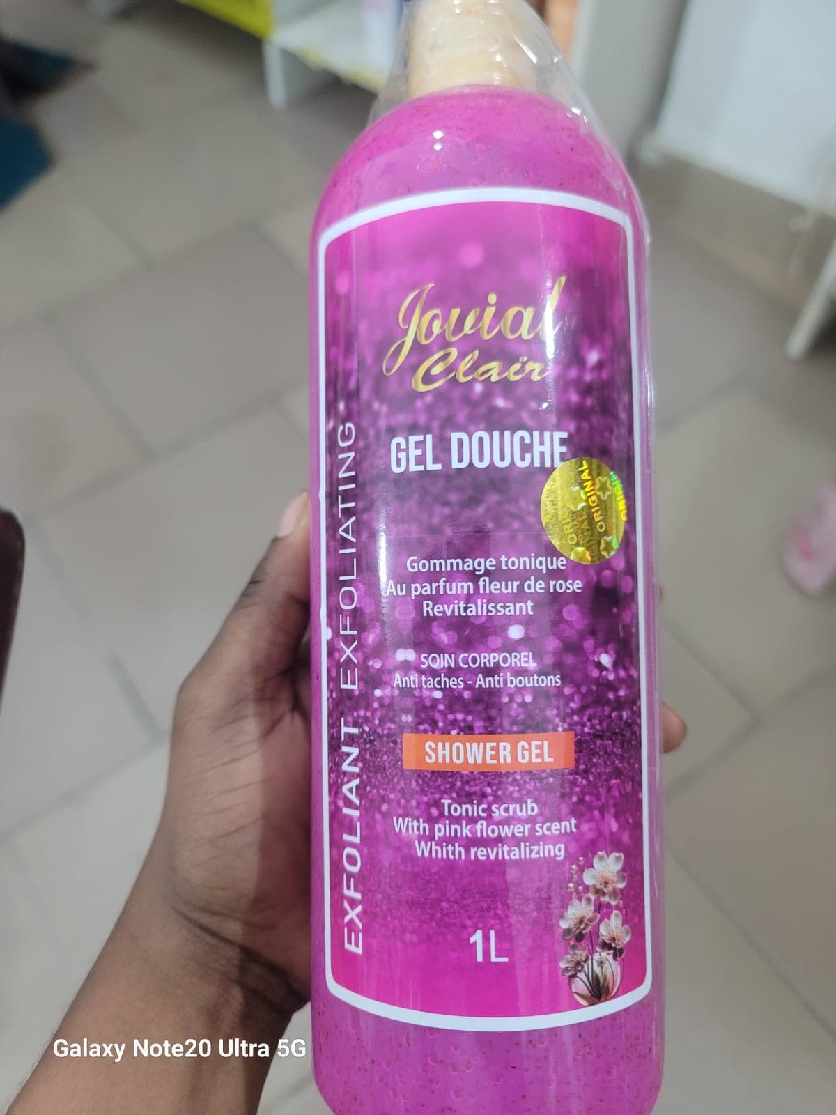Gel jovial clear