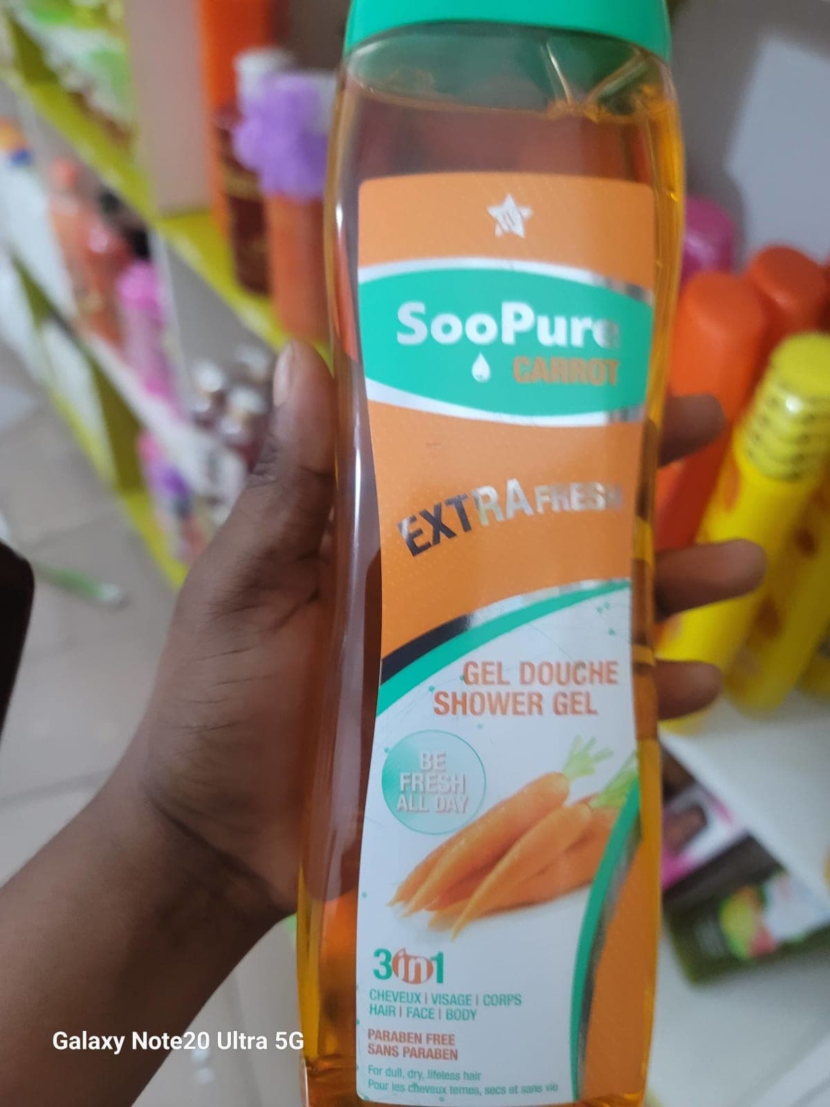 Gel douche Soo pure