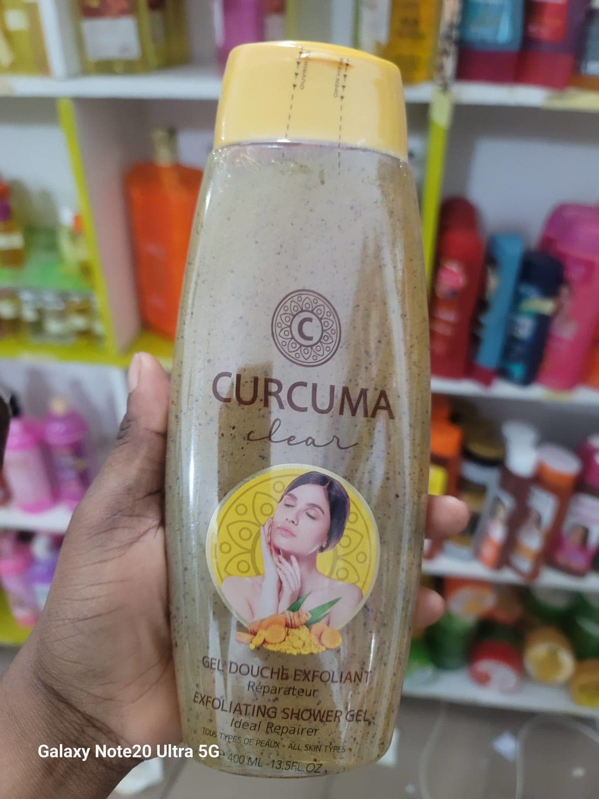 Gel curcuma Clear