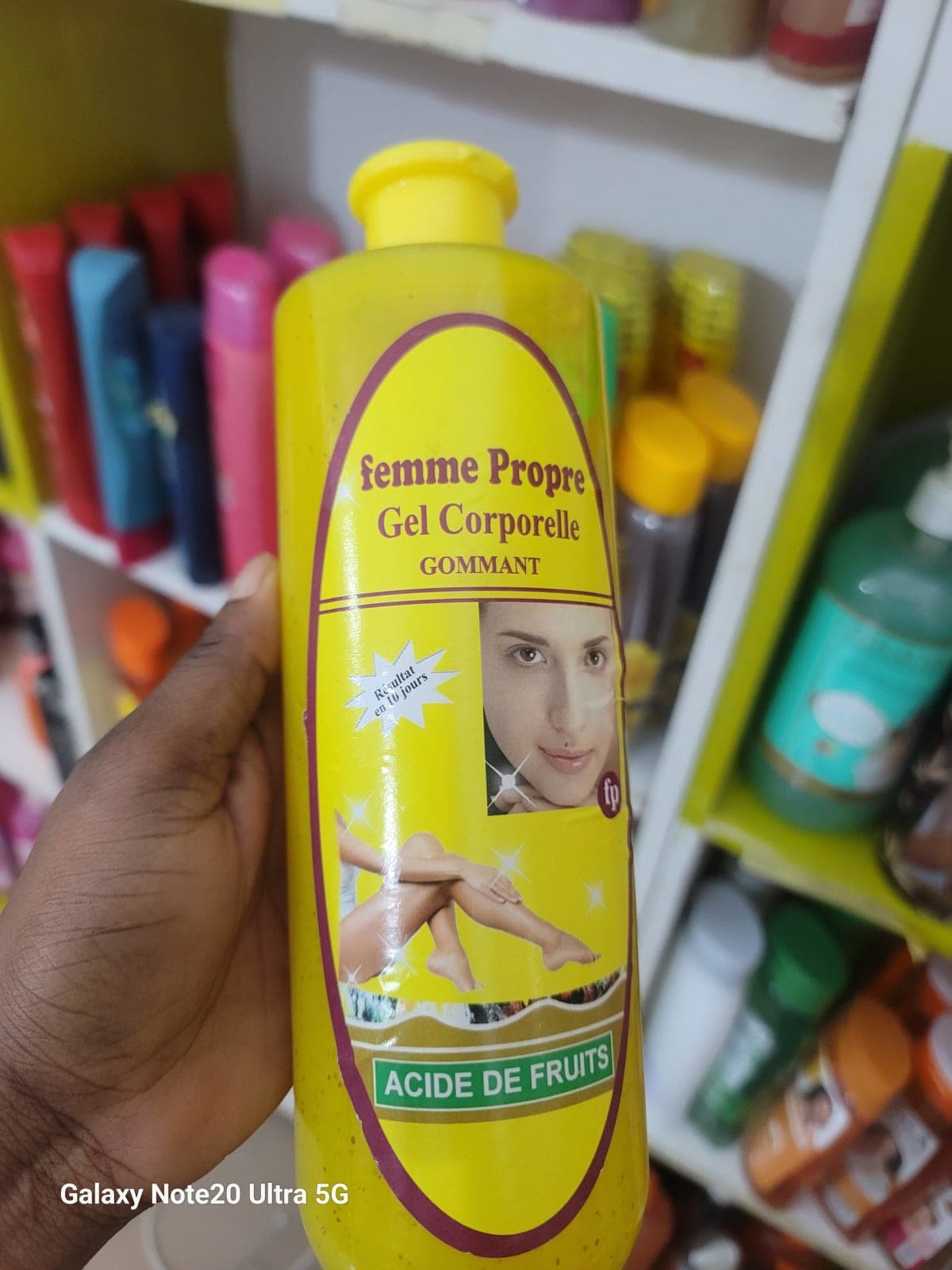 Gel femme propre