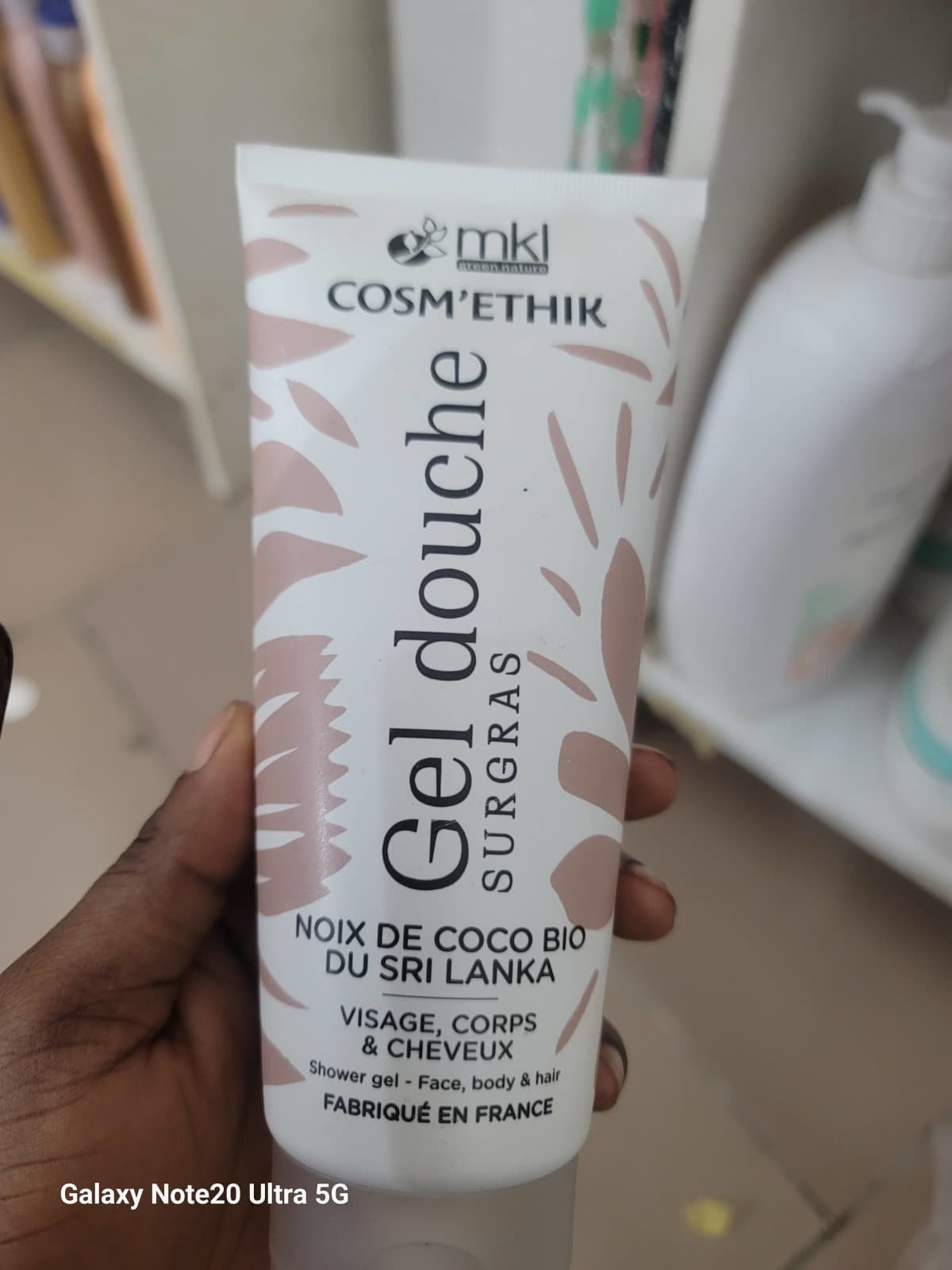 Gel douche Coms'ethik — vue 1