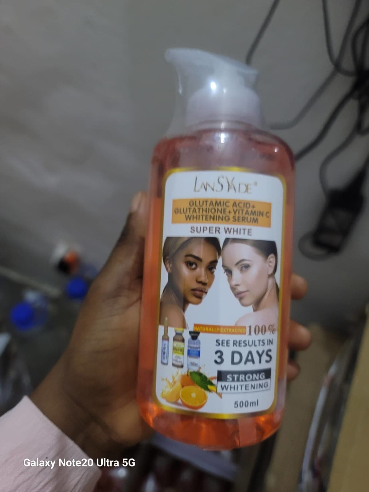 Sérum  Lansayde Acide glatamic glutathion — vue 1