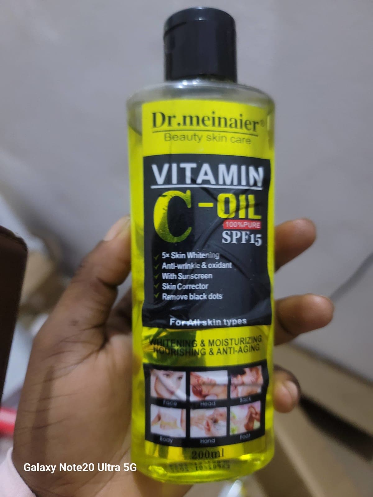Huile Vitamine C 200ml