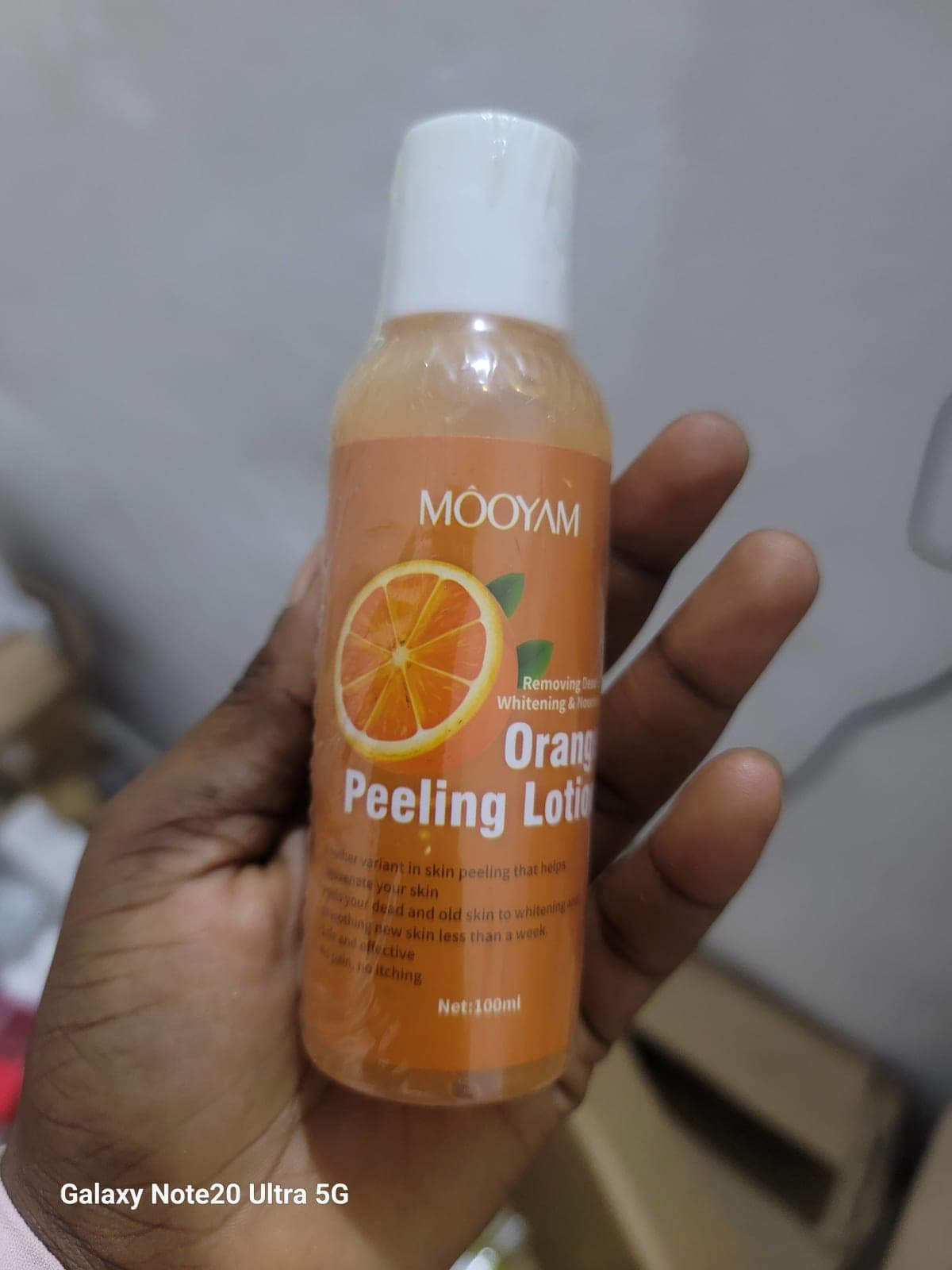 Gel peeling  Orange