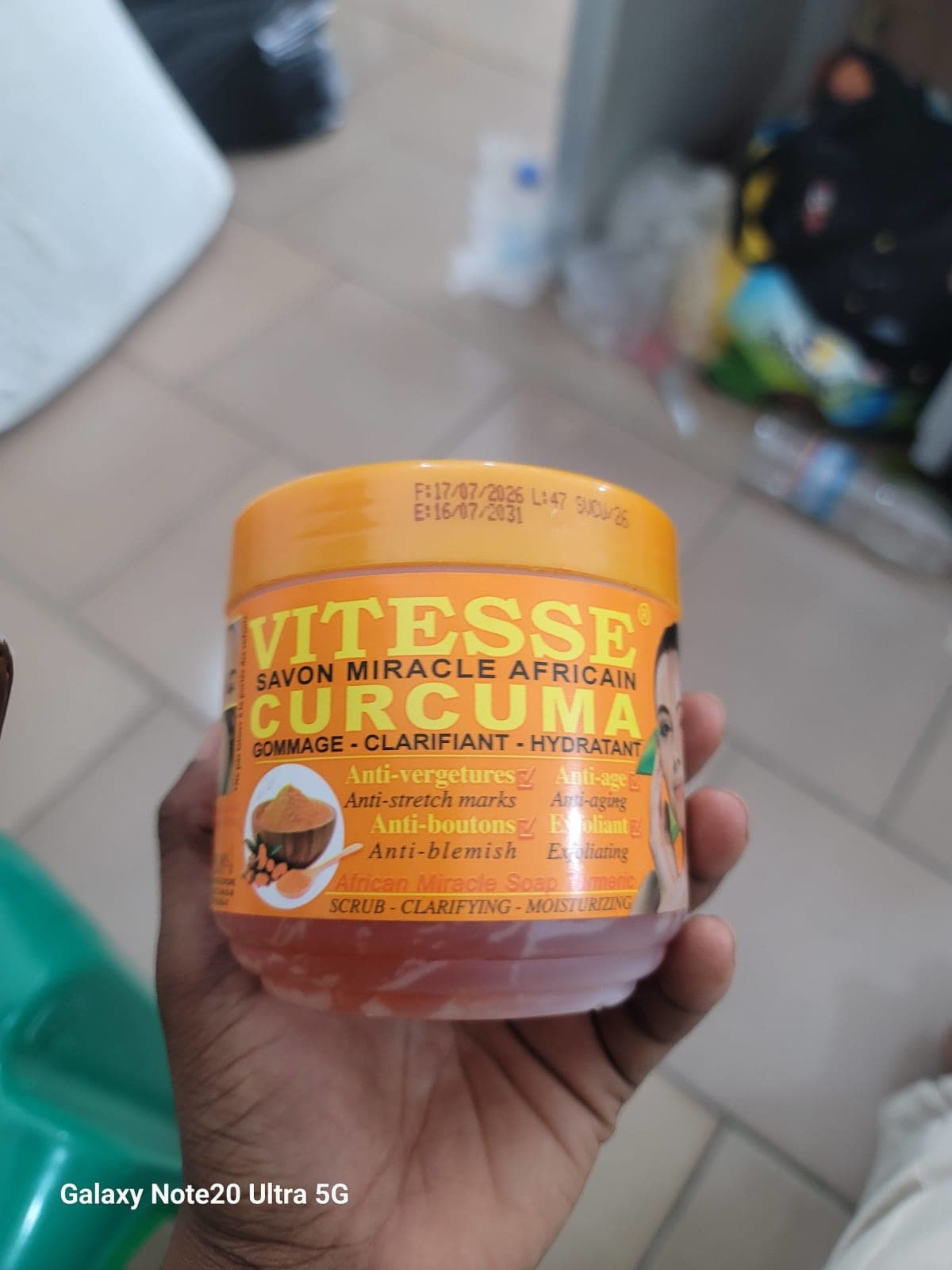 Savon de corps vitesse Curcuma Moyen — vue 1