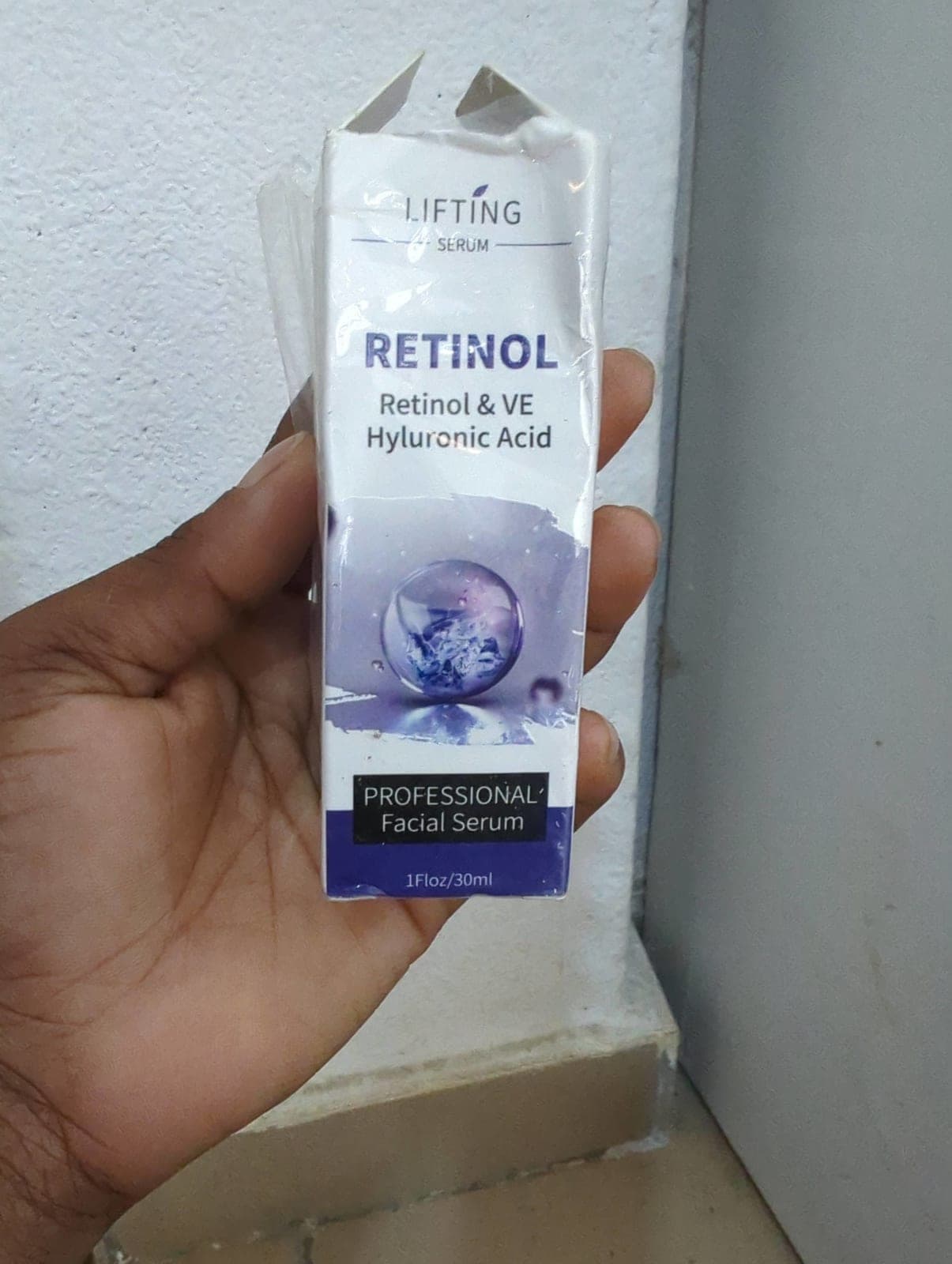Serum visage au retinol