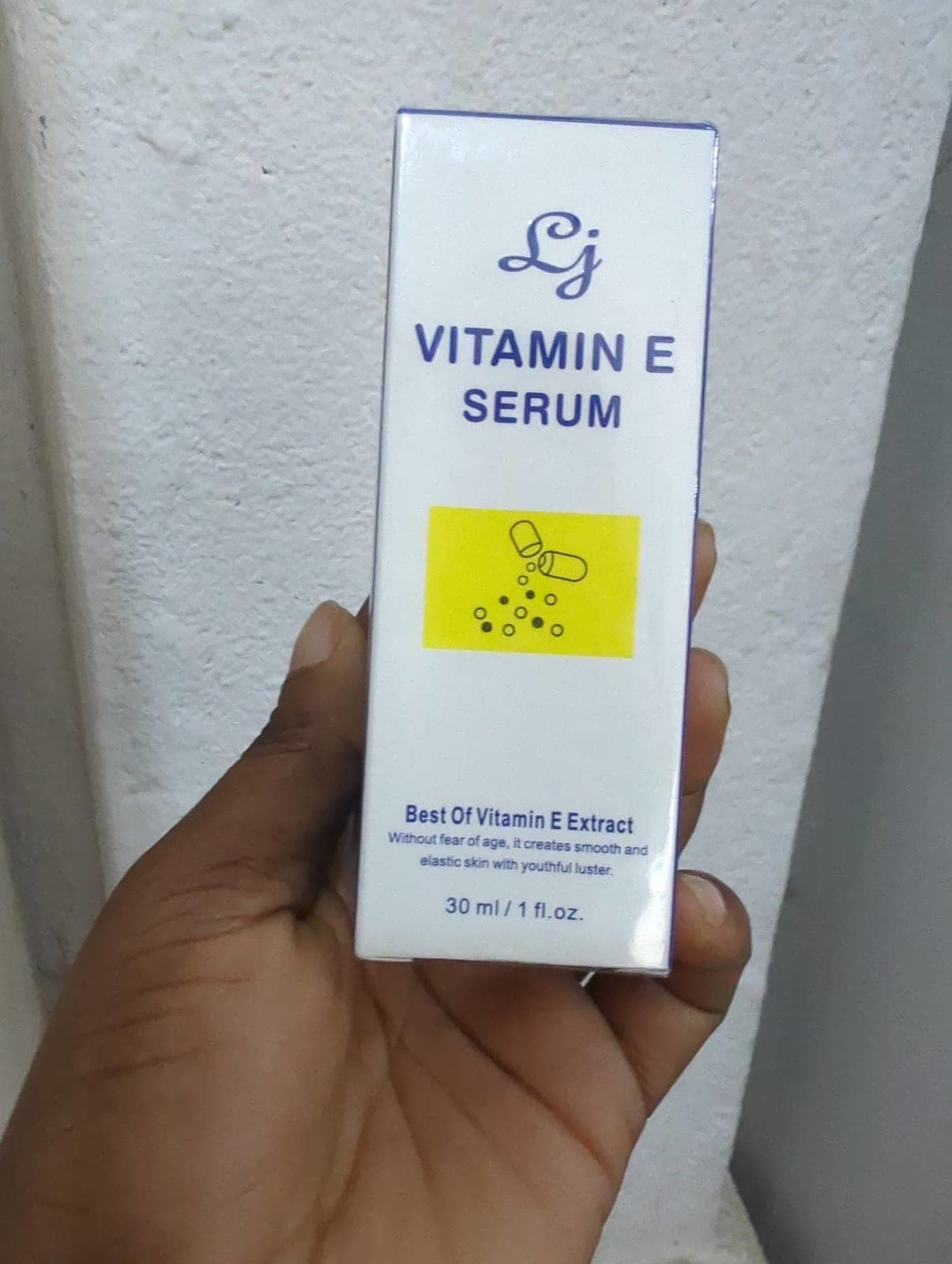 Serum visage vitamin E