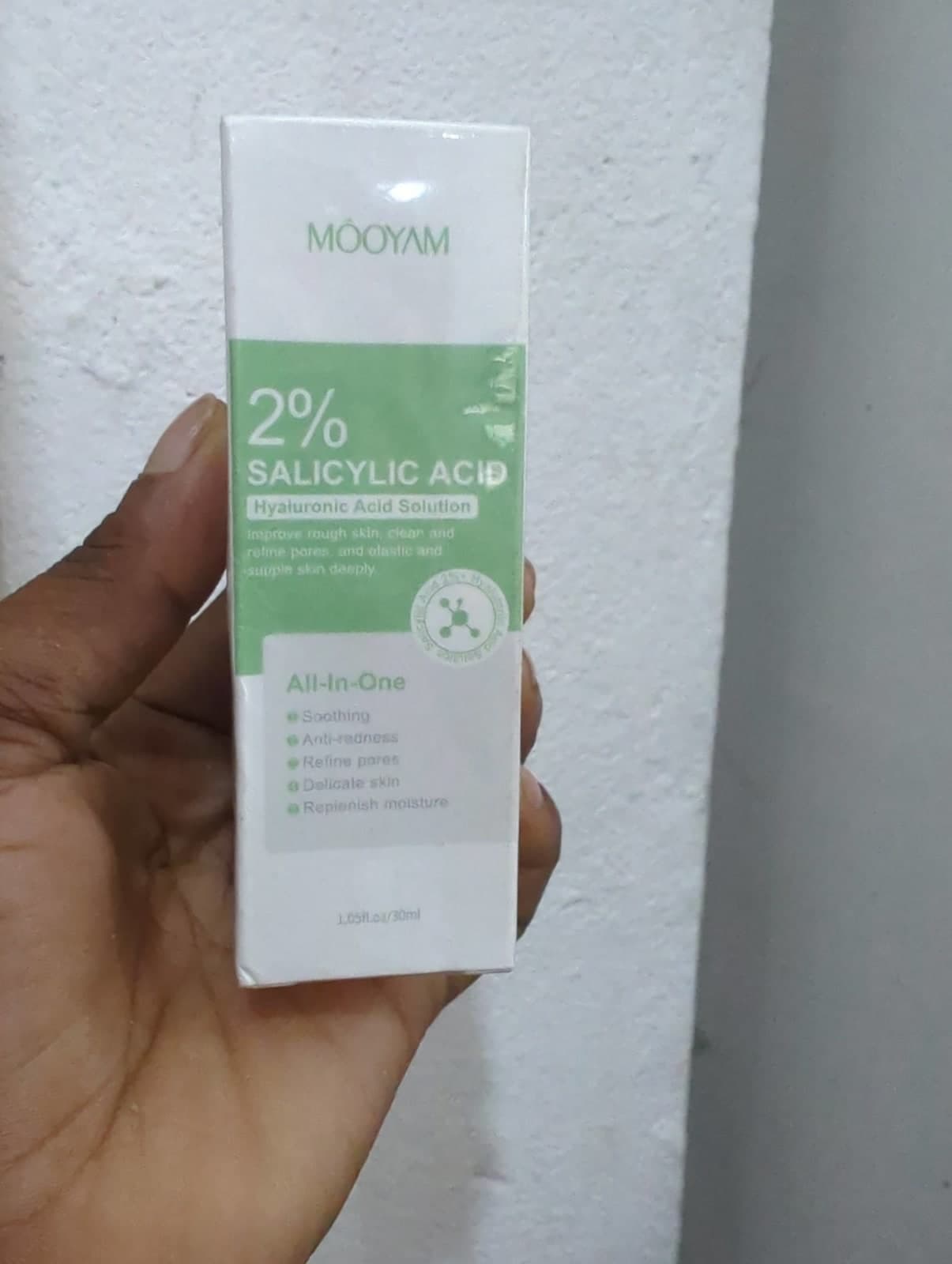 Serum visage a l'acide salycilique — vue 1