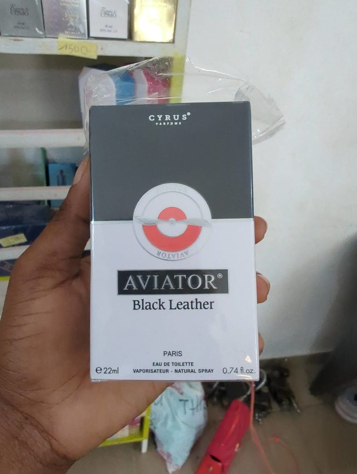 Eau de parfum Aviator  25ml noir