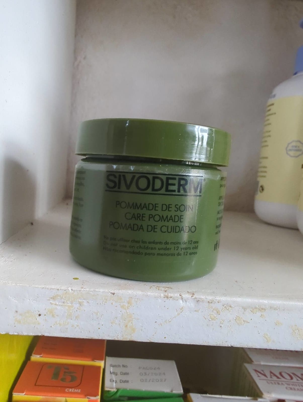 Pommade de soin sivoderm