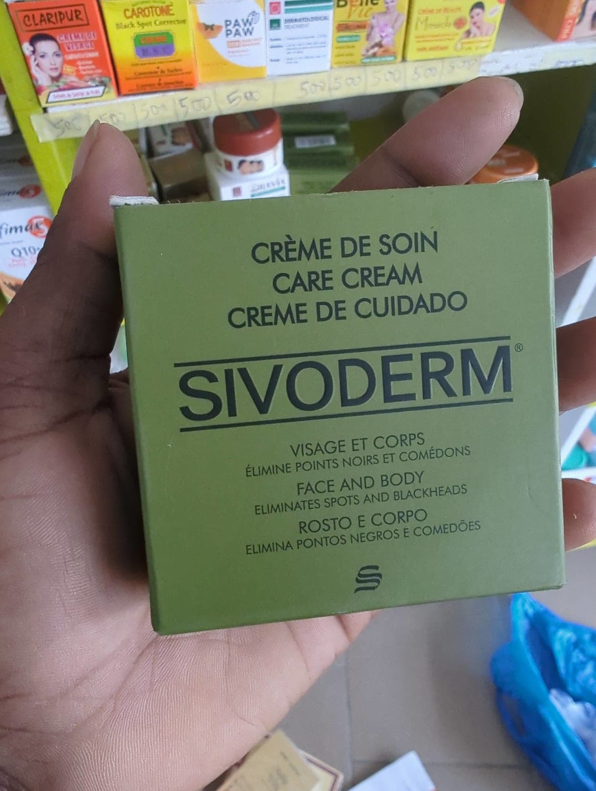Creme de visage sivoderm