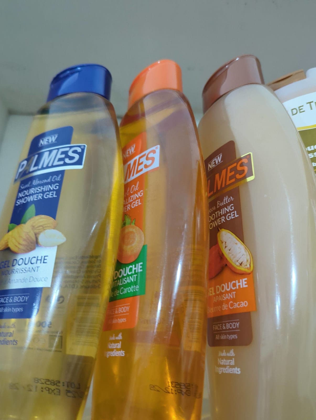 Gel douche palmes