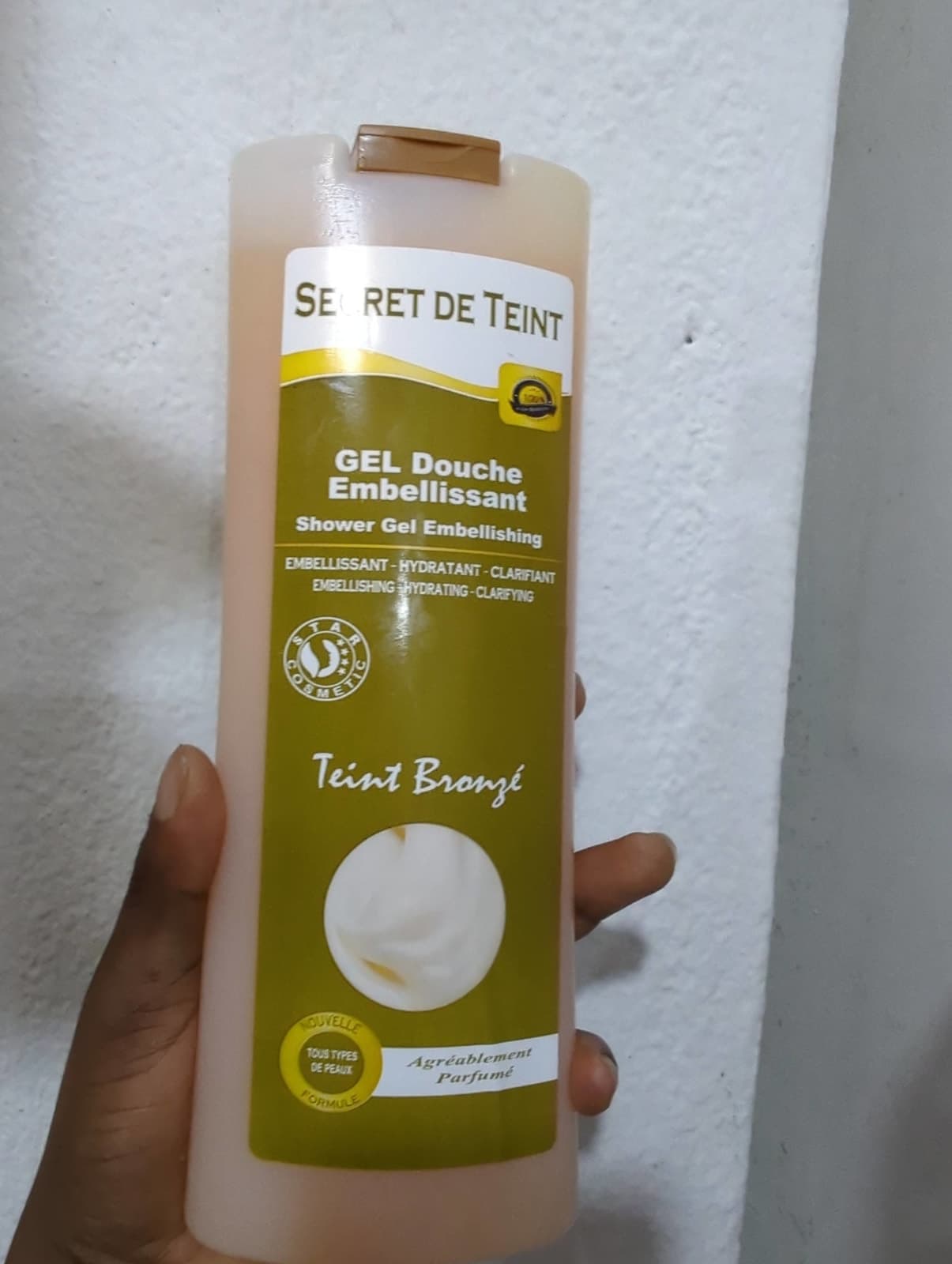 Gel douche secret marron