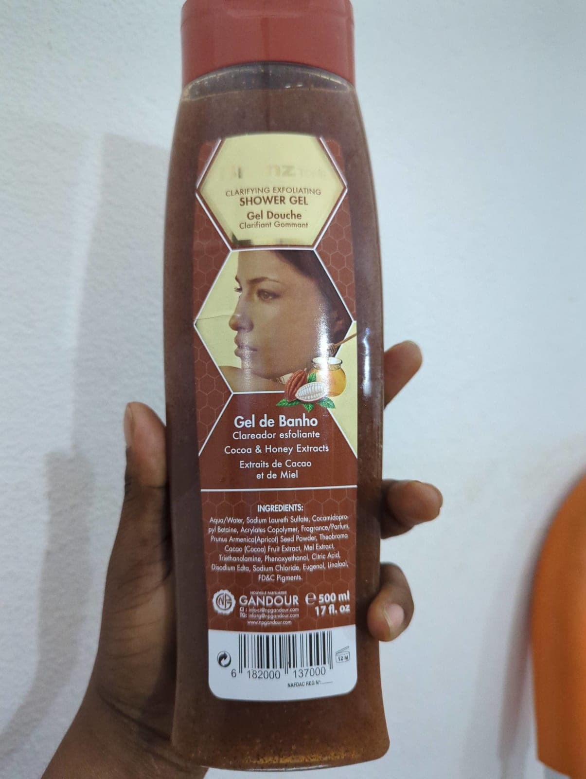 Gel bronztone Gommant.