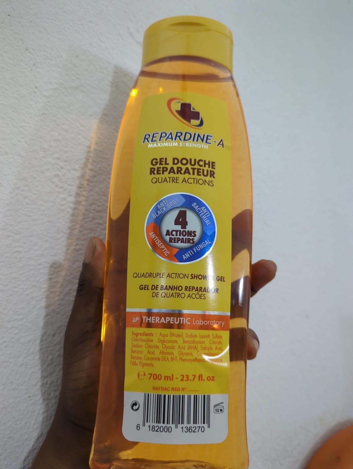 Gel douche repardine Grand