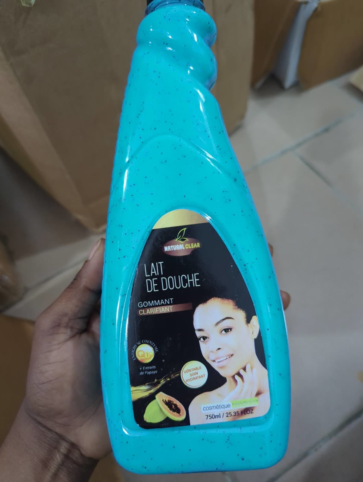 Gel douche natural clear