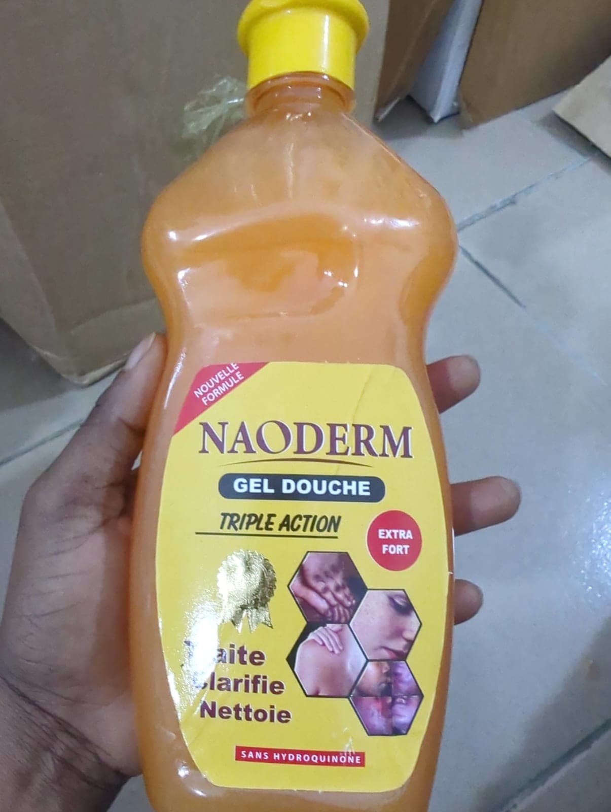 Gel douche Naoderm