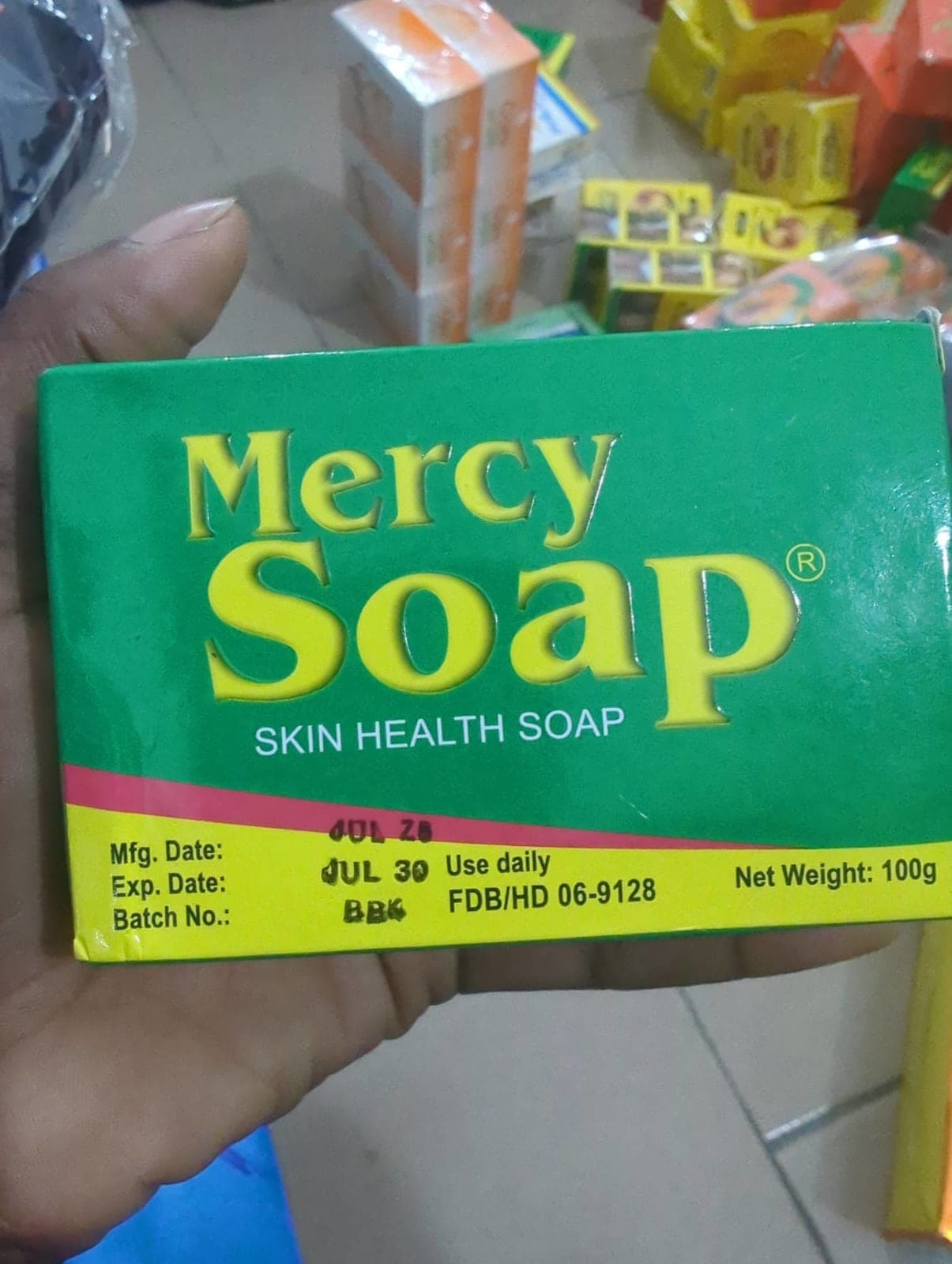 Savon merci